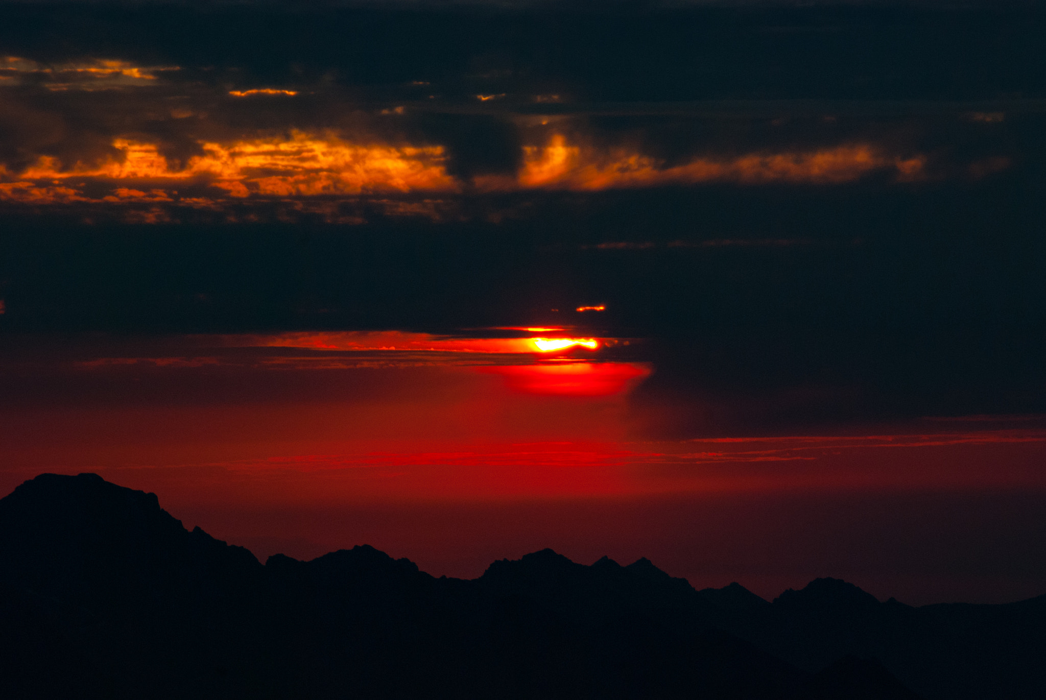 Nikon D80 sample photo. Whitney sunset photography