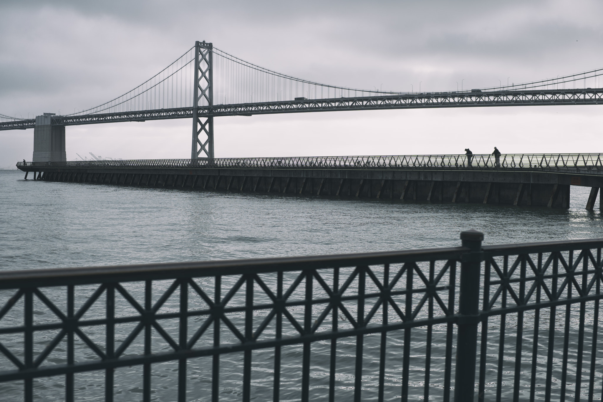 Sony a6300 + E 32mm F1.8 sample photo. The bay bridge, san francisco | california photography