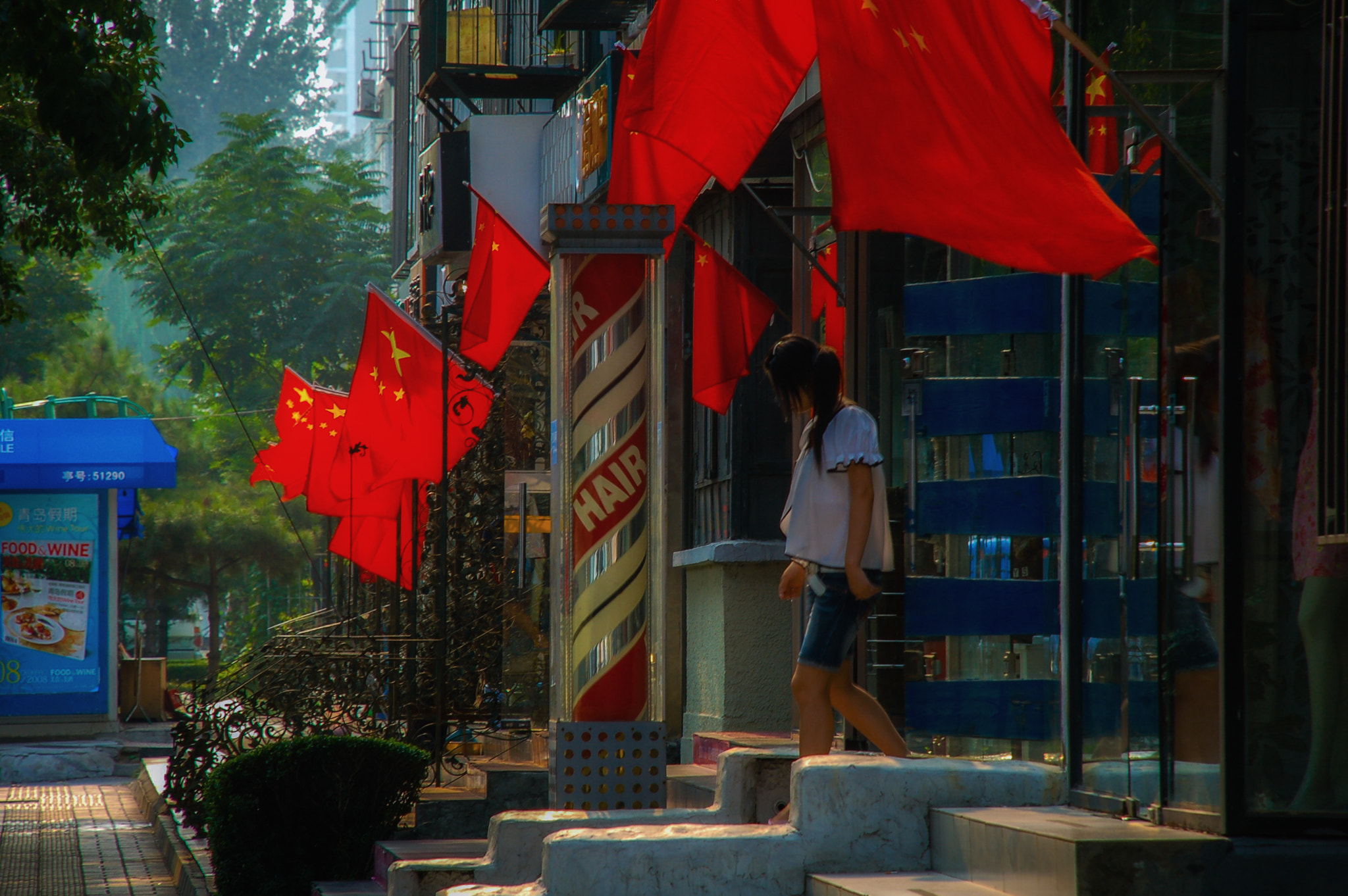 Nikon D50 sample photo. National pride photography