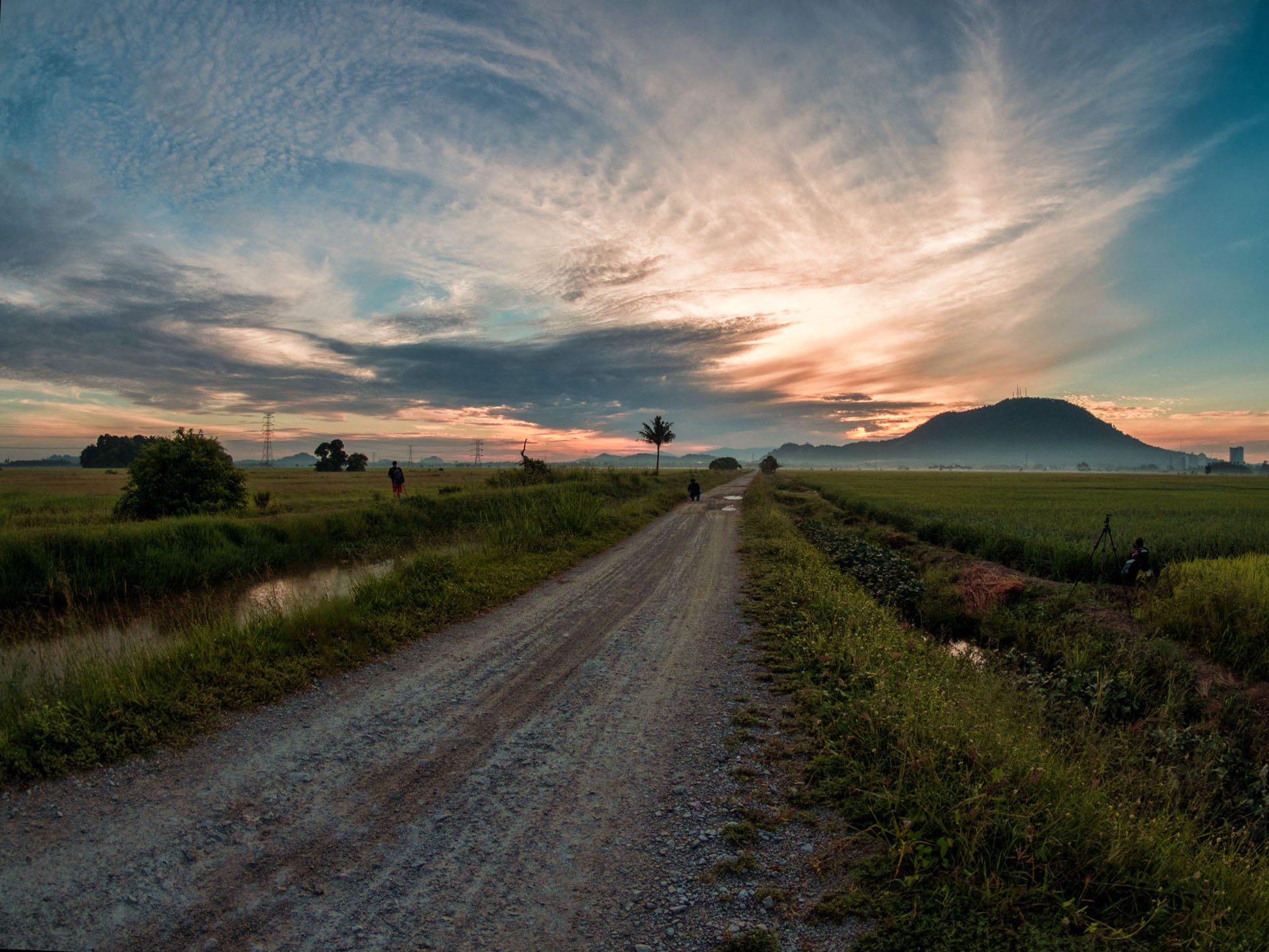 Olympus OM-D E-M1 sample photo. The spinning clouds photography