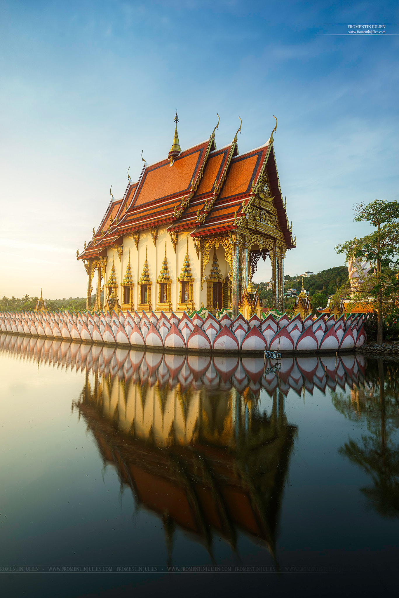 16-35mm F4 G SSM OSS sample photo. Wat plai laem, koh samui, thailand, asia photography