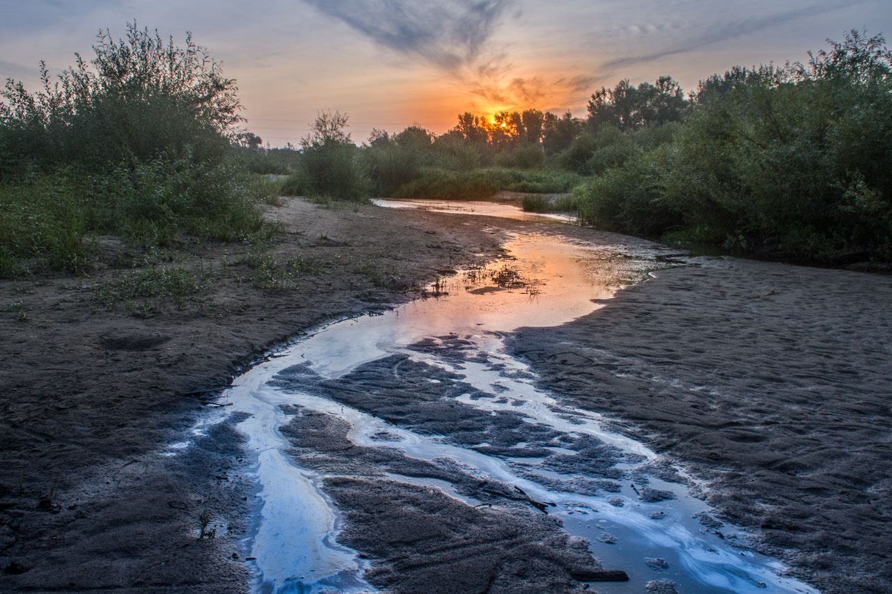 Sigma 18-50mm F2.8-4.5 DC OS HSM sample photo. Утро на протоках Вороны photography