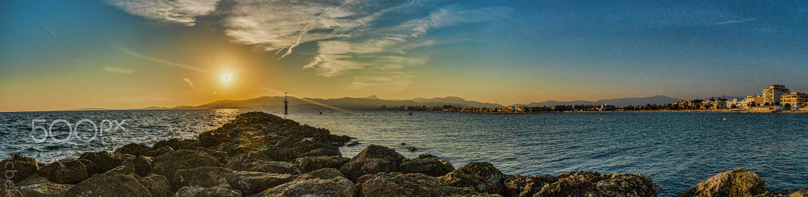 Tamron 18-270mm F3.5-6.3 Di II PZD sample photo. Pano beach photography