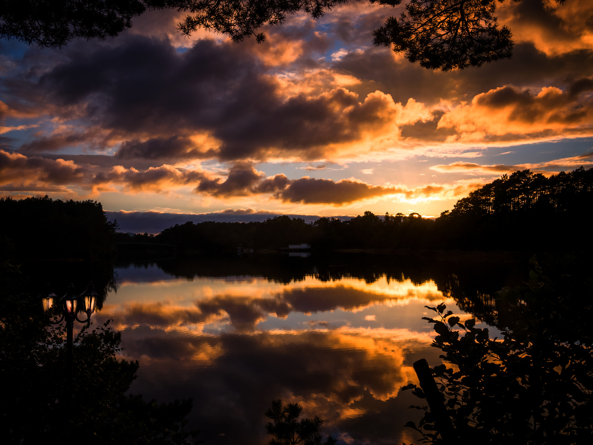 Panasonic Lumix G 20mm F1.7 ASPH sample photo. Sunset at godoysund photography