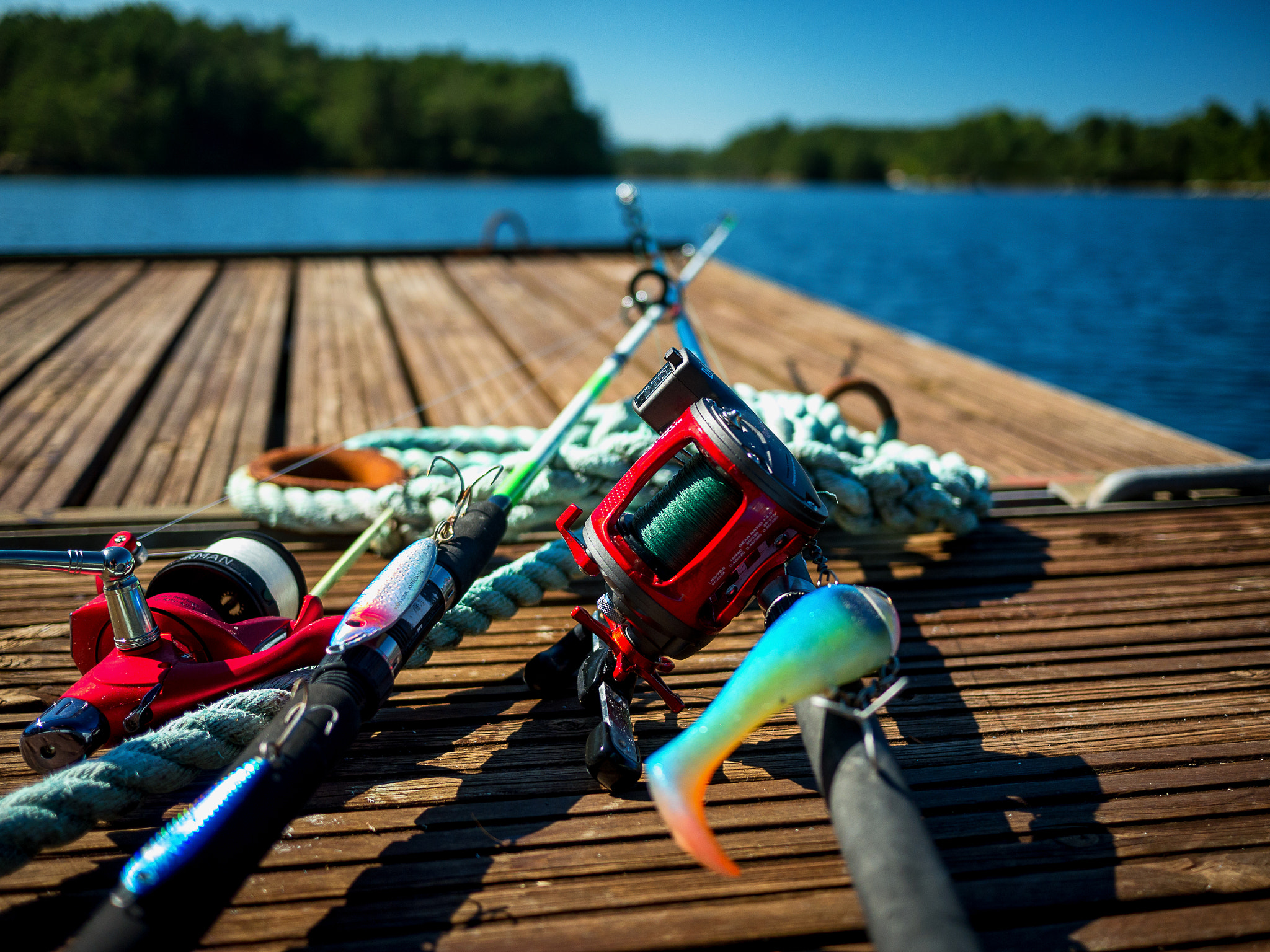 Panasonic Lumix G 20mm F1.7 ASPH sample photo. Fishing gear photography