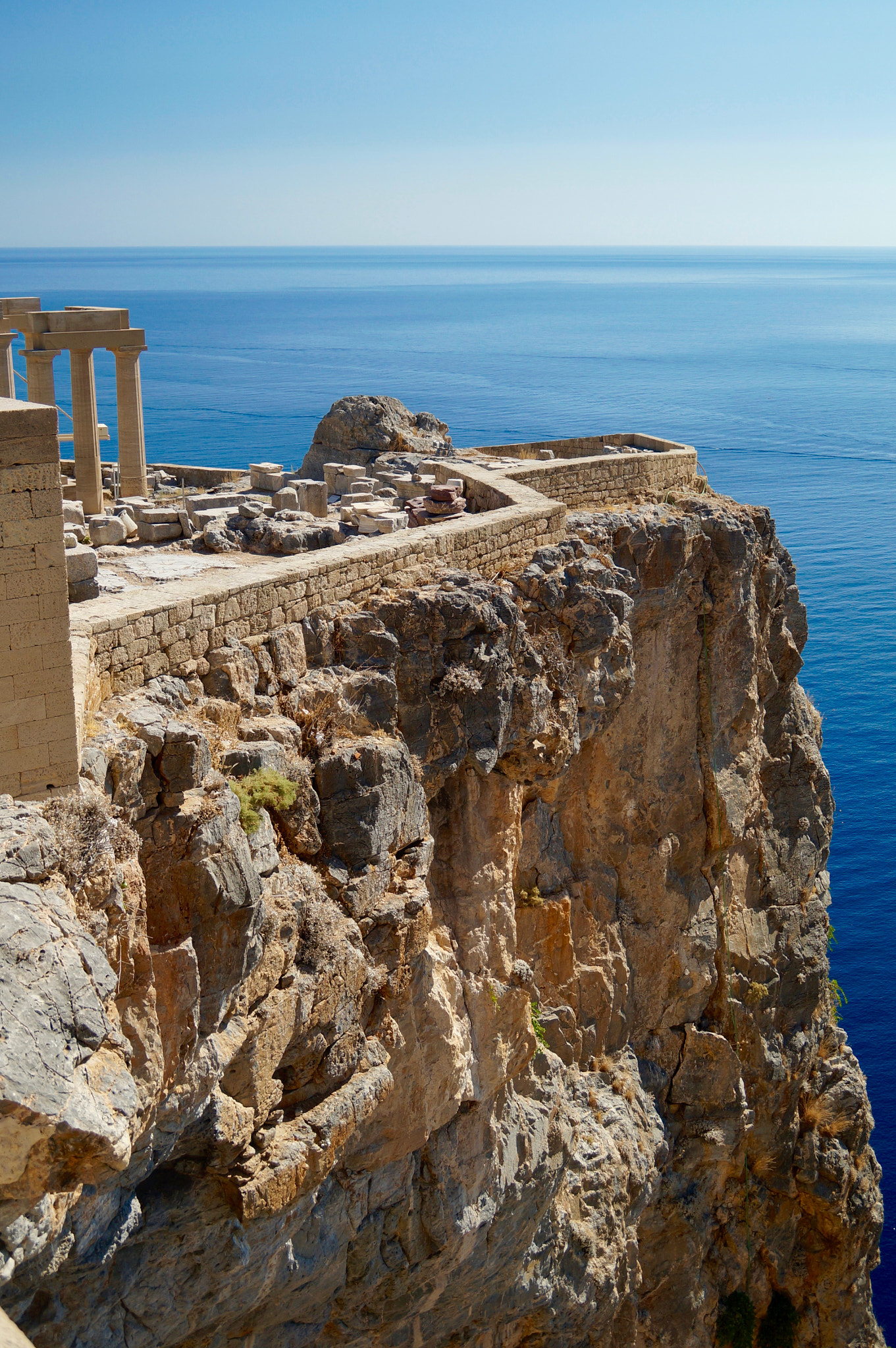 Sony SLT-A57 sample photo. Acropolis lindos photography