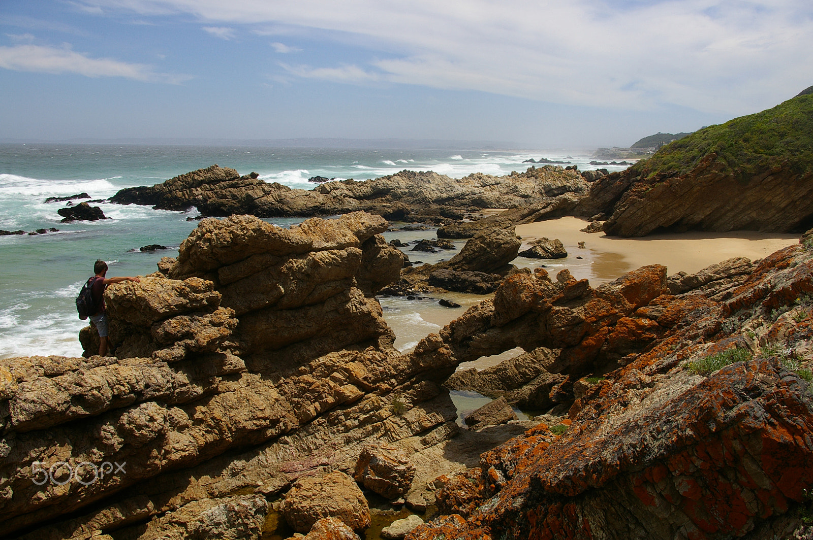 Pentax *ist DL2 sample photo. Keurbooms coastline photography