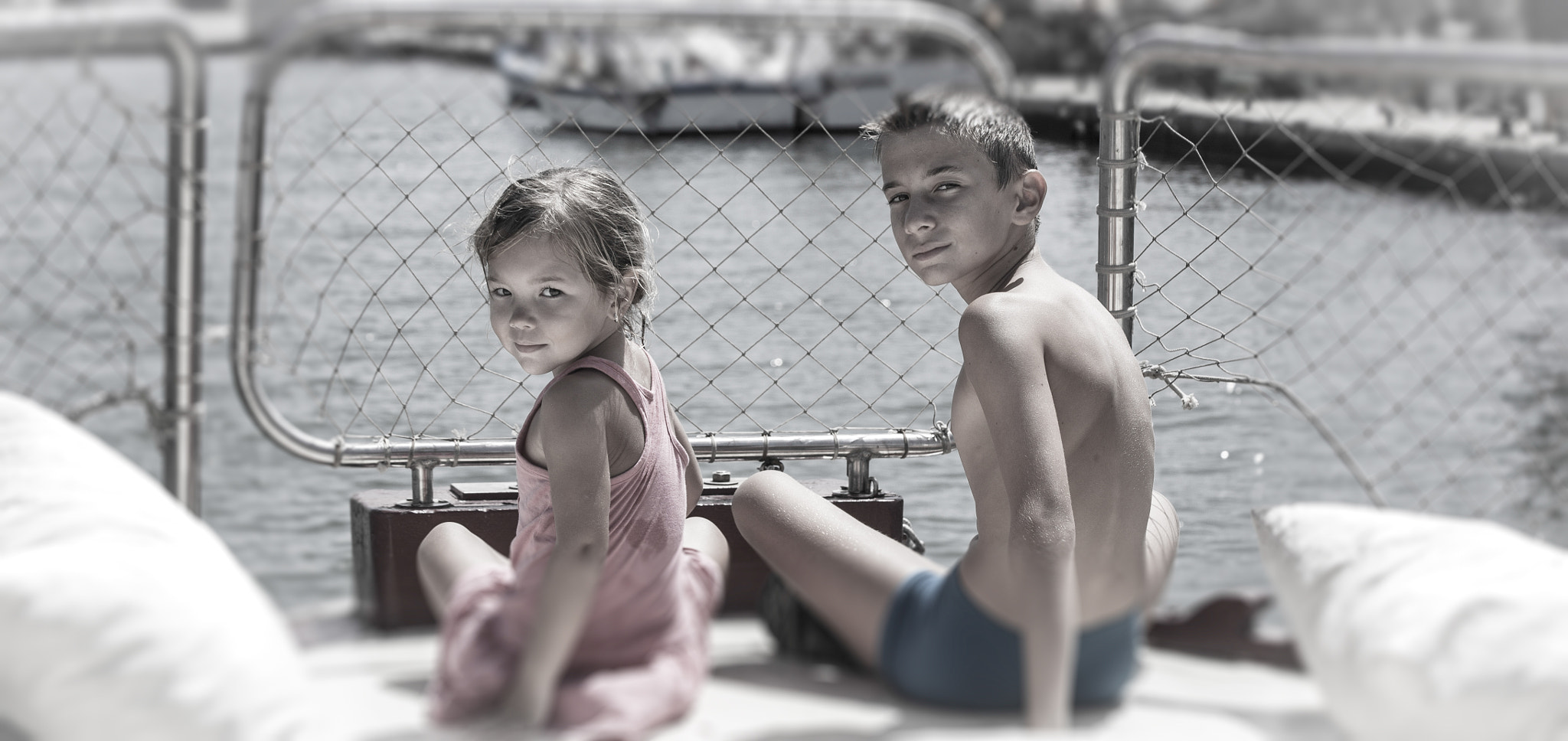 Canon EF 70-300mm F4-5.6 IS USM sample photo. Un paseo en barco photography