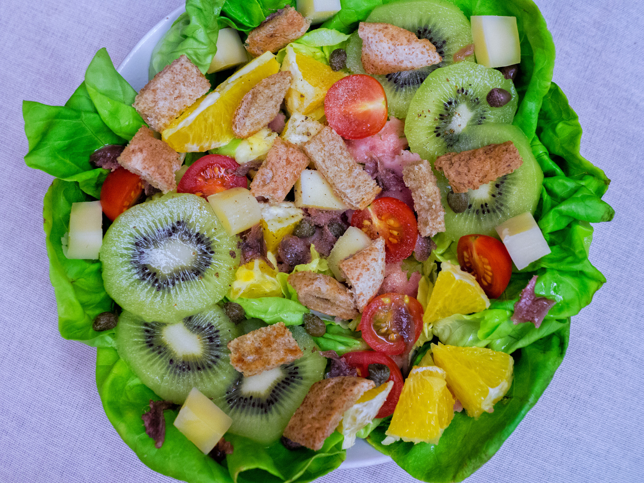 Panasonic Lumix DMC-GX1 + Panasonic Leica DG Summilux 25mm F1.4 II ASPH sample photo. Fruit salad photography