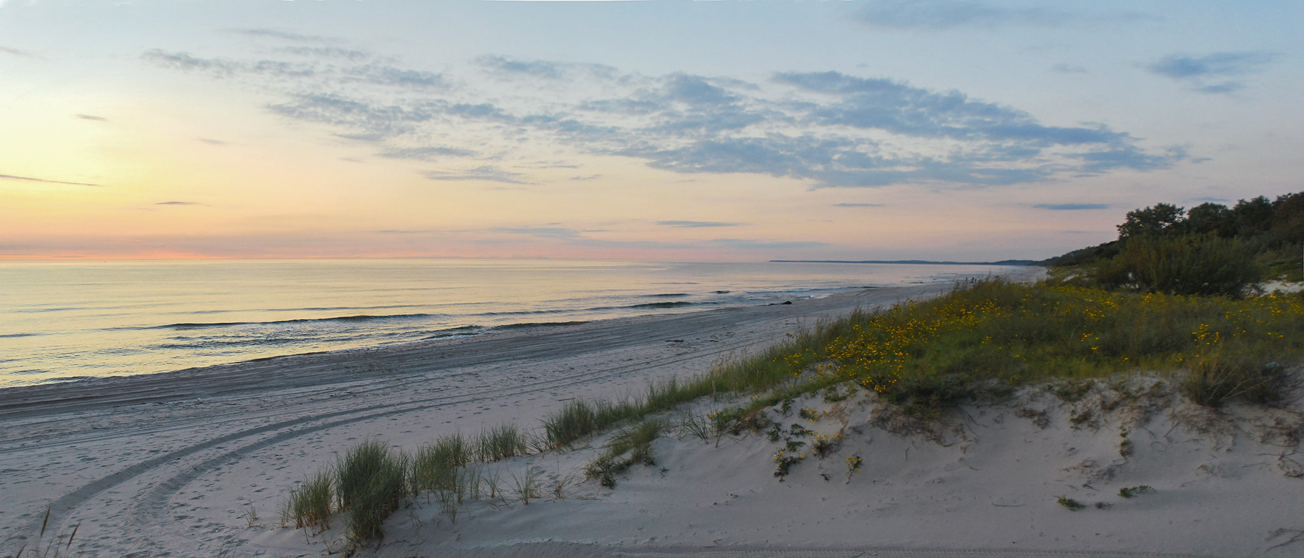 Nikon D60 sample photo. Sunset on the baltic sea. photography