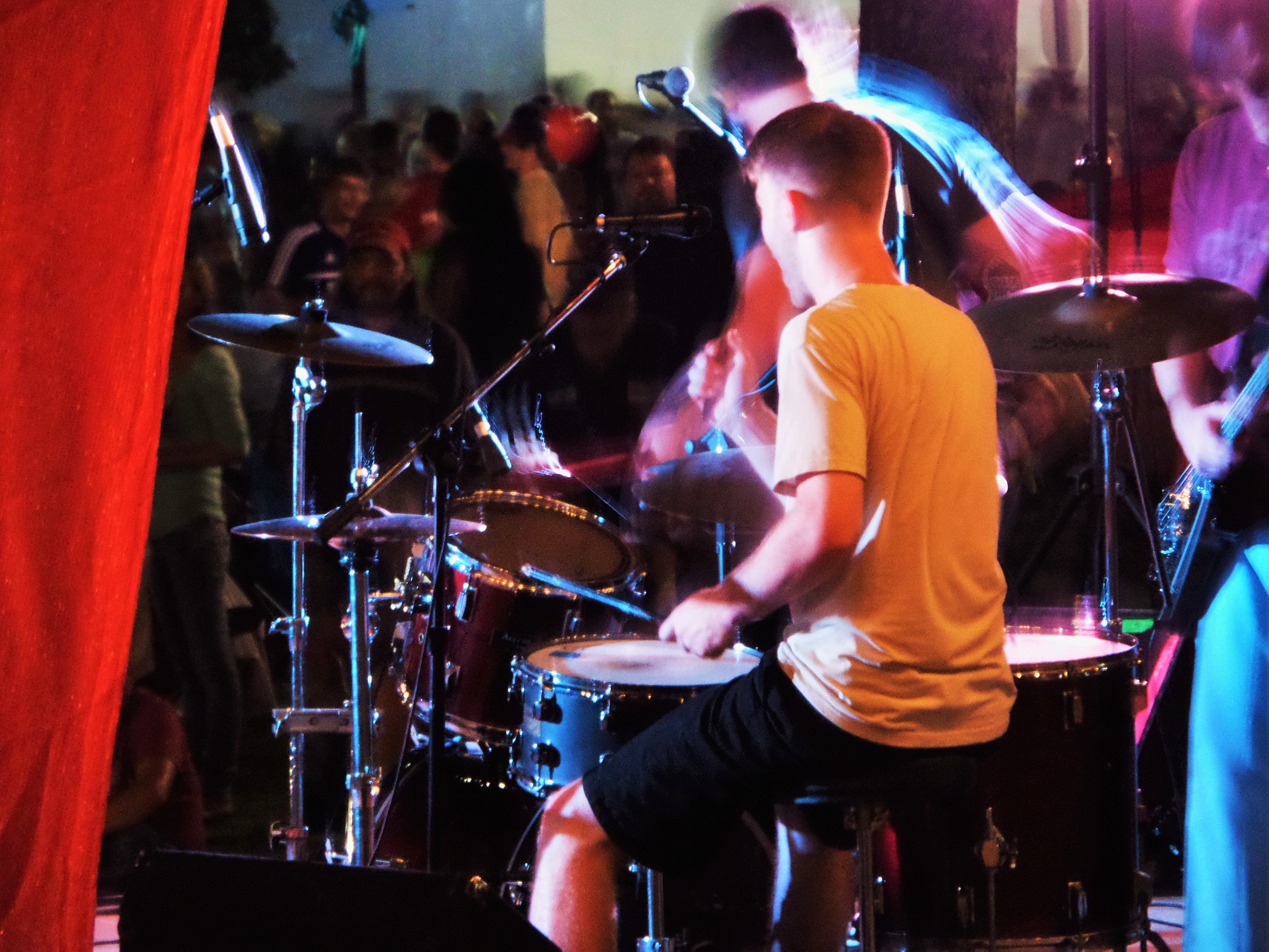Samsung WB200F/WB201F/WB202F sample photo. John the drummer photography
