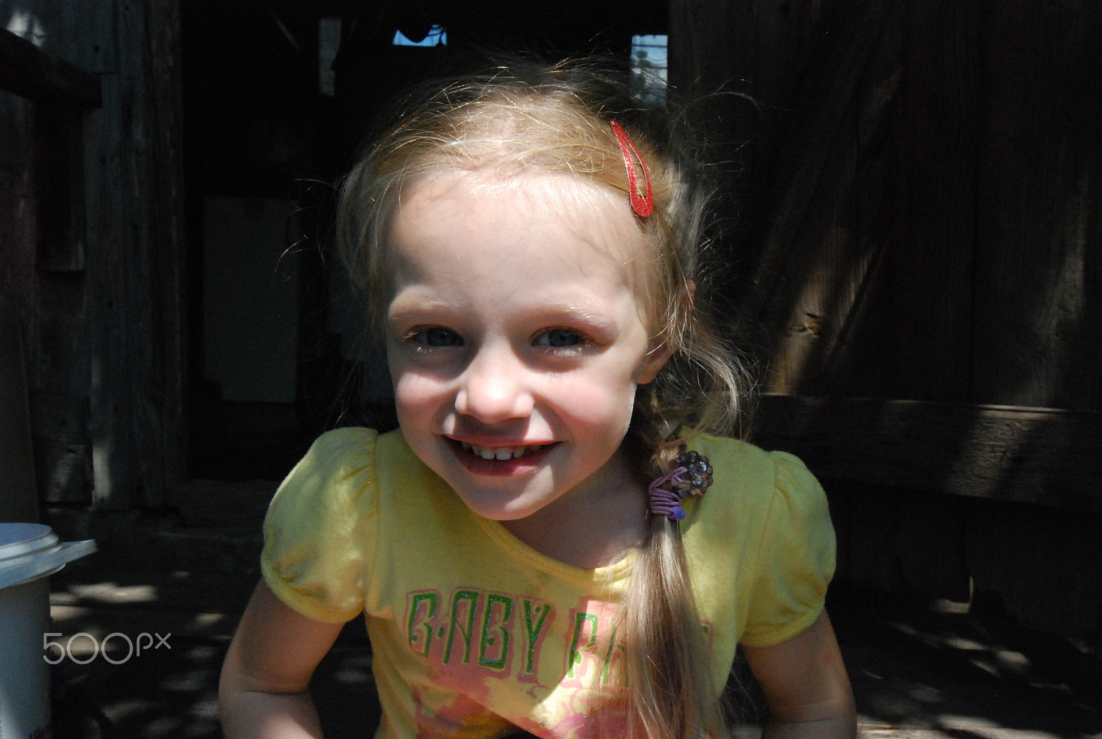 Nikon D80 sample photo. Daughter's smile photography