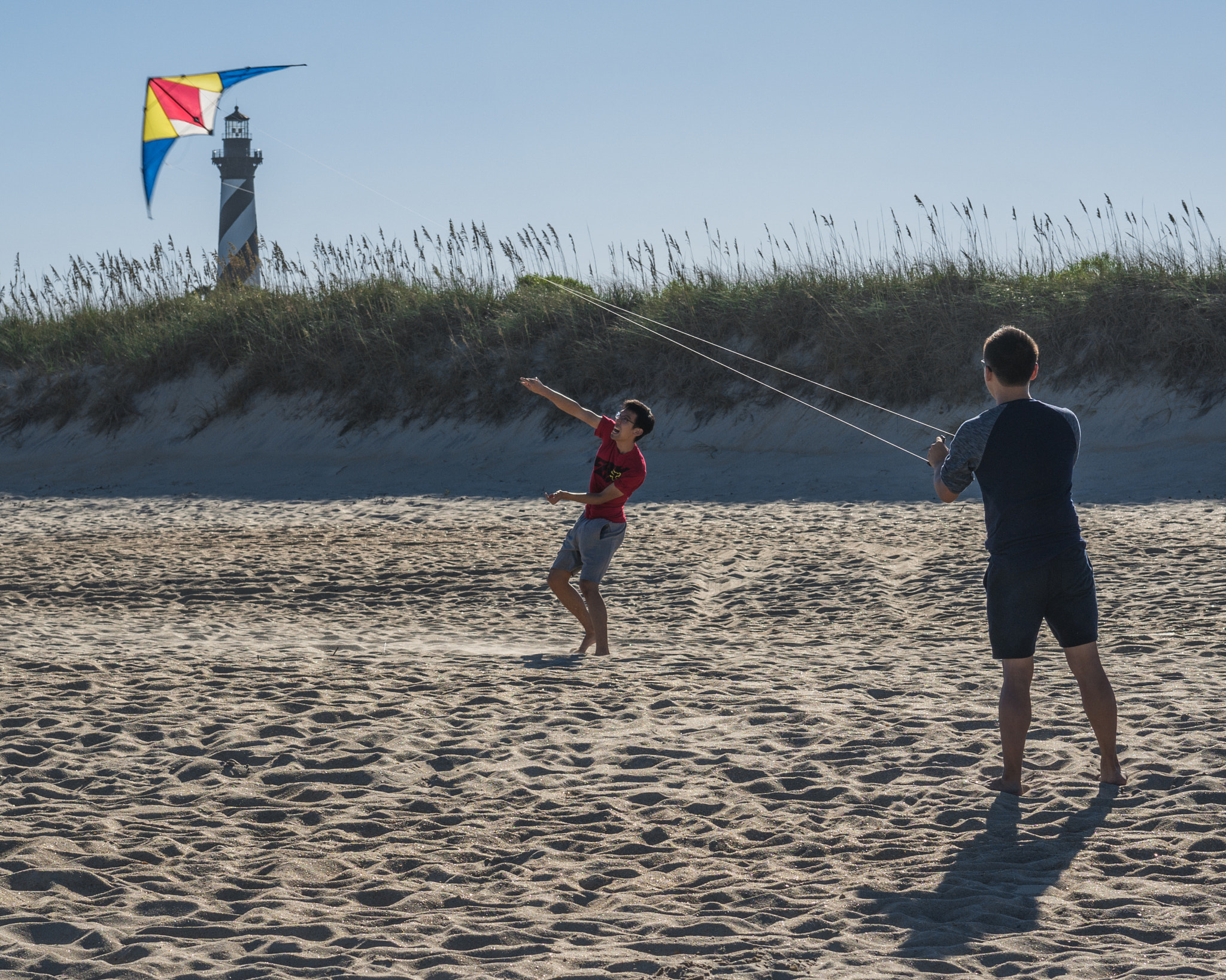 55mm F1.8 ZA sample photo. Kite flying photography