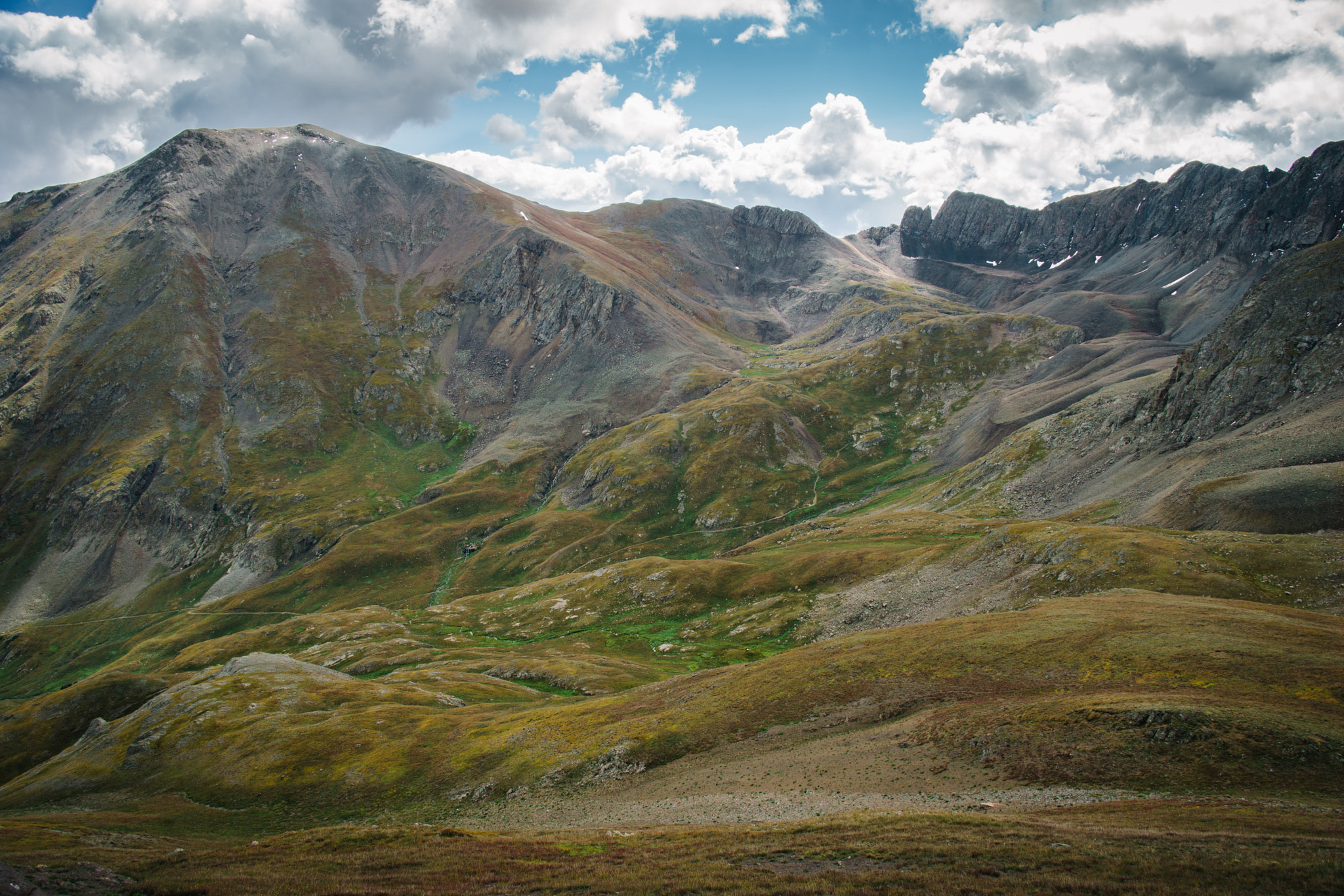 Sony a6000 + Tamron 18-270mm F3.5-6.3 Di II PZD sample photo. Handies peak from american basin photography