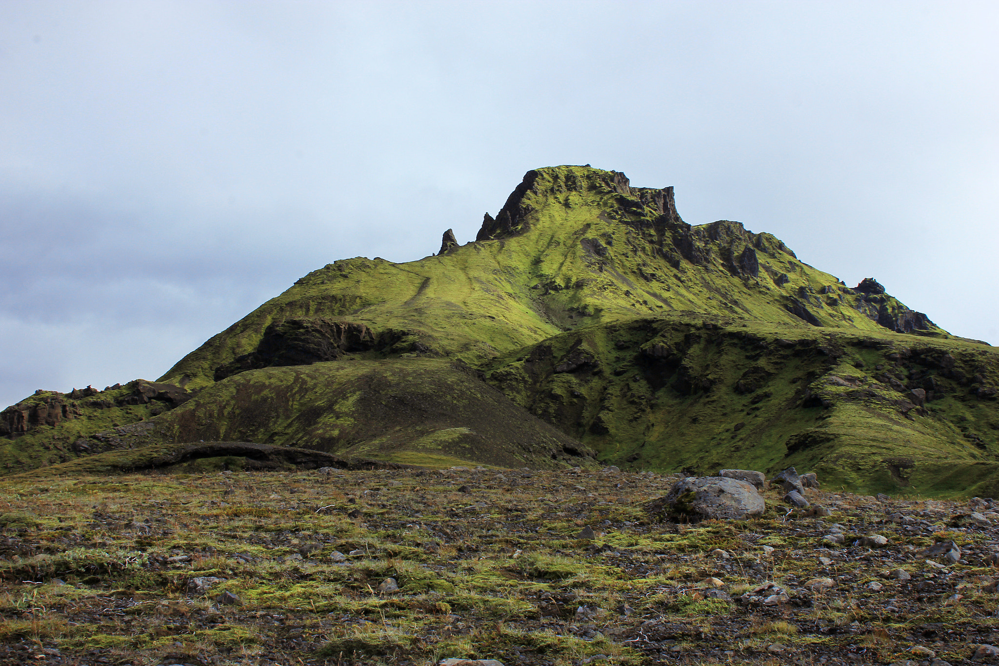 Canon EF 28-135mm F3.5-5.6 IS USM sample photo. The icelandic shade of green - Þórsmörk photography