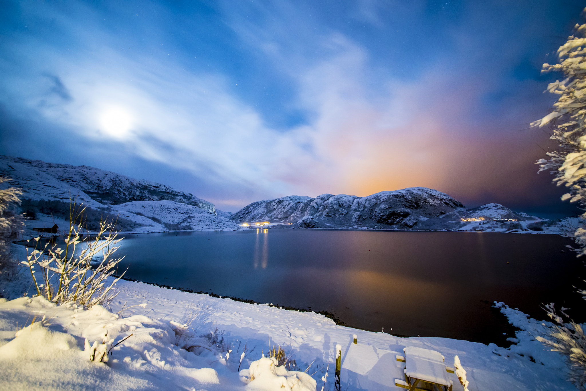 Sigma 12-24mm F4.5-5.6 II DG HSM sample photo. Winter in norway photography