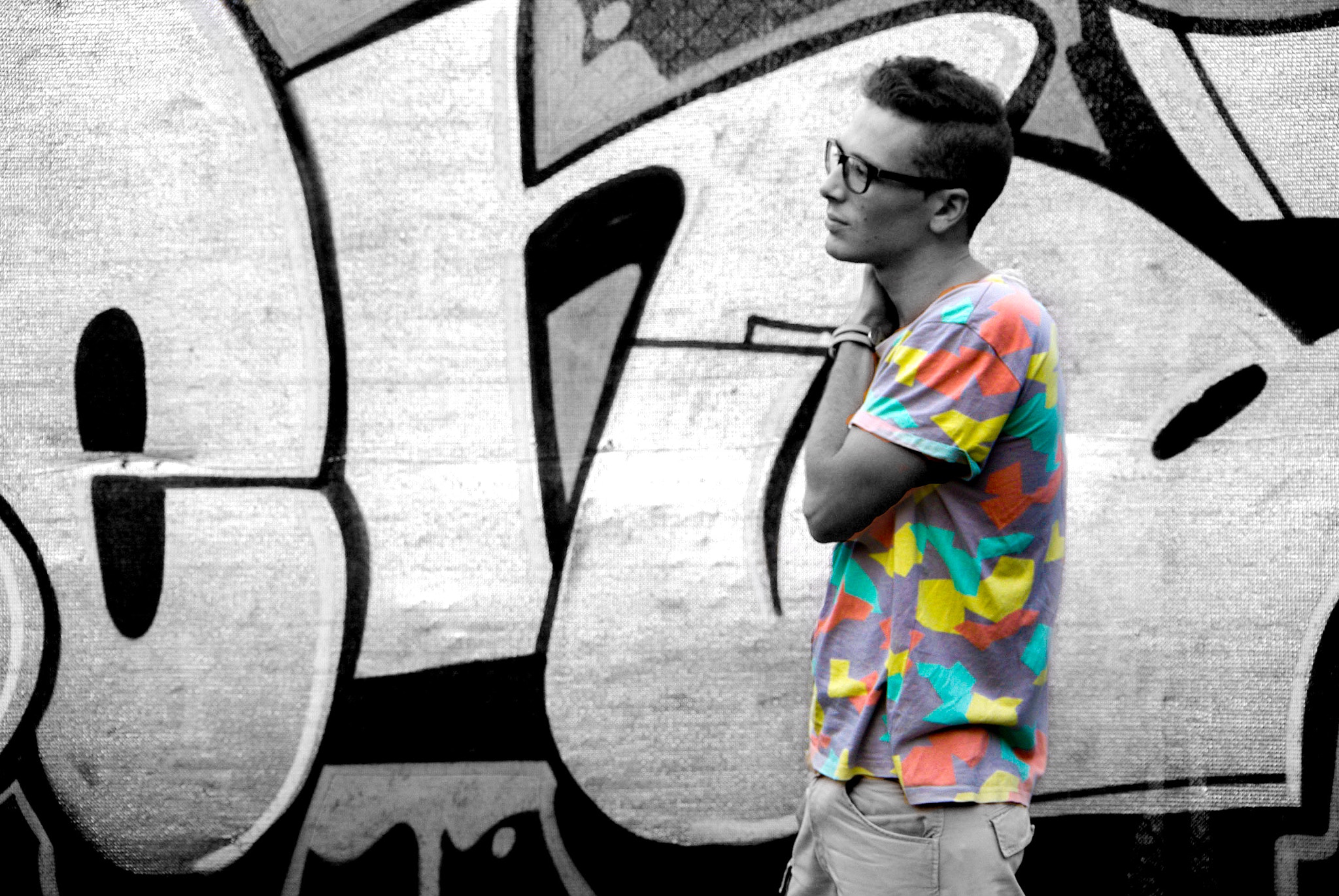 Pentax K-m (K2000) sample photo. T-shirt photography