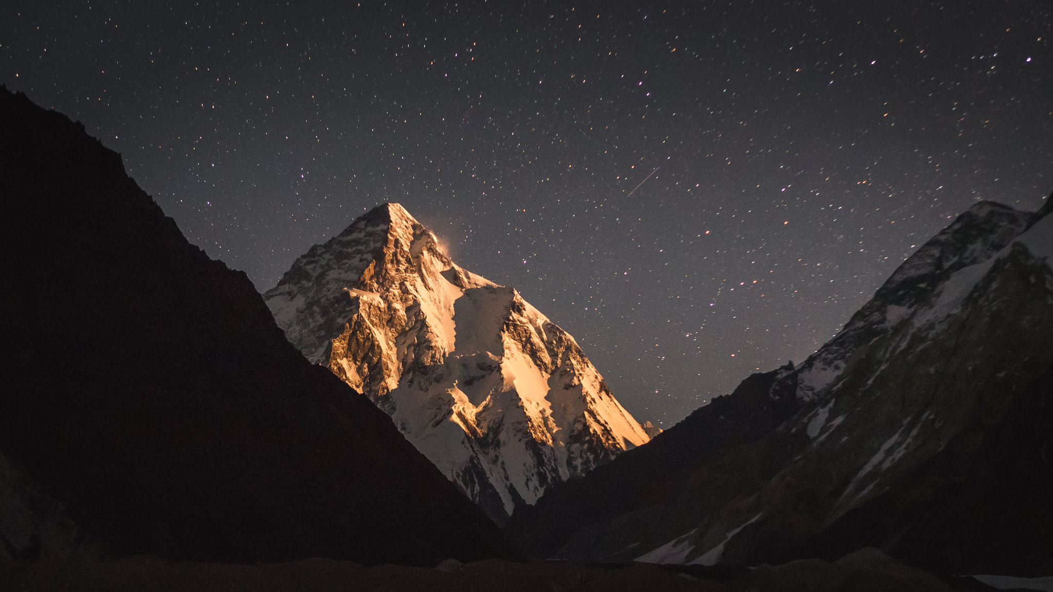 K2 Under Moonlight