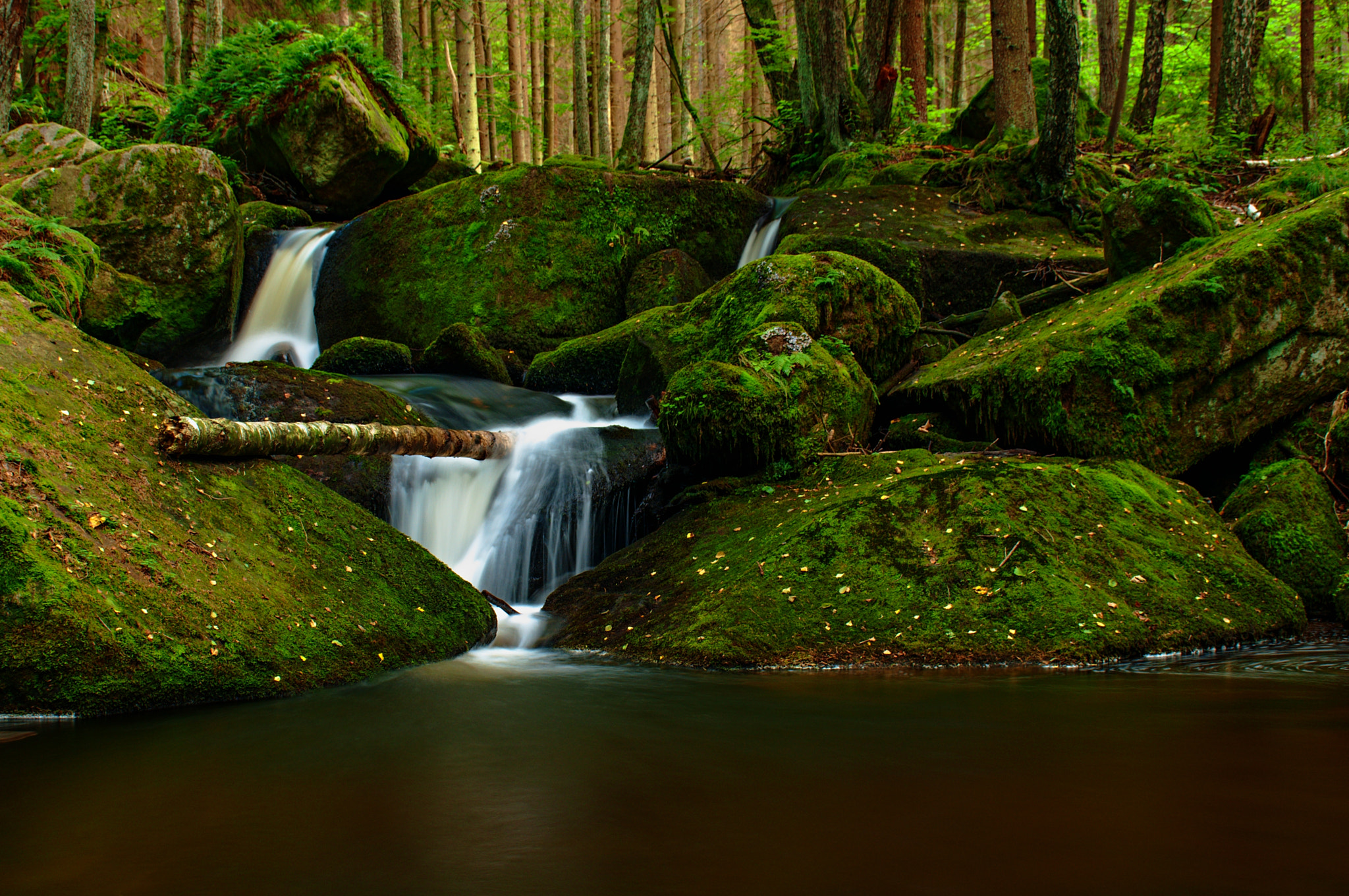 Nikon D5000 sample photo. Wolfgang's waterfalls i. photography