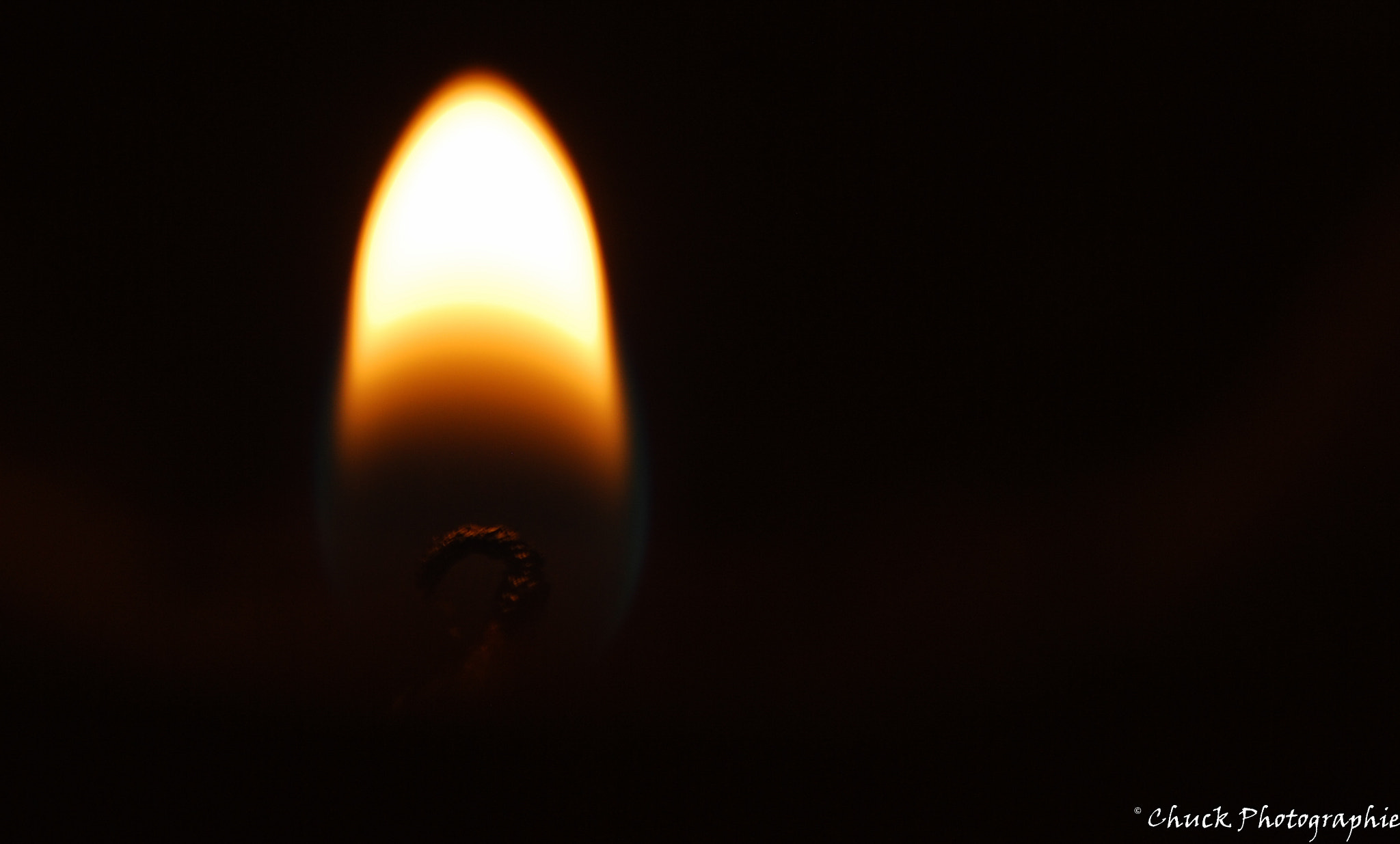 Nikon D40X sample photo. A little flame photography