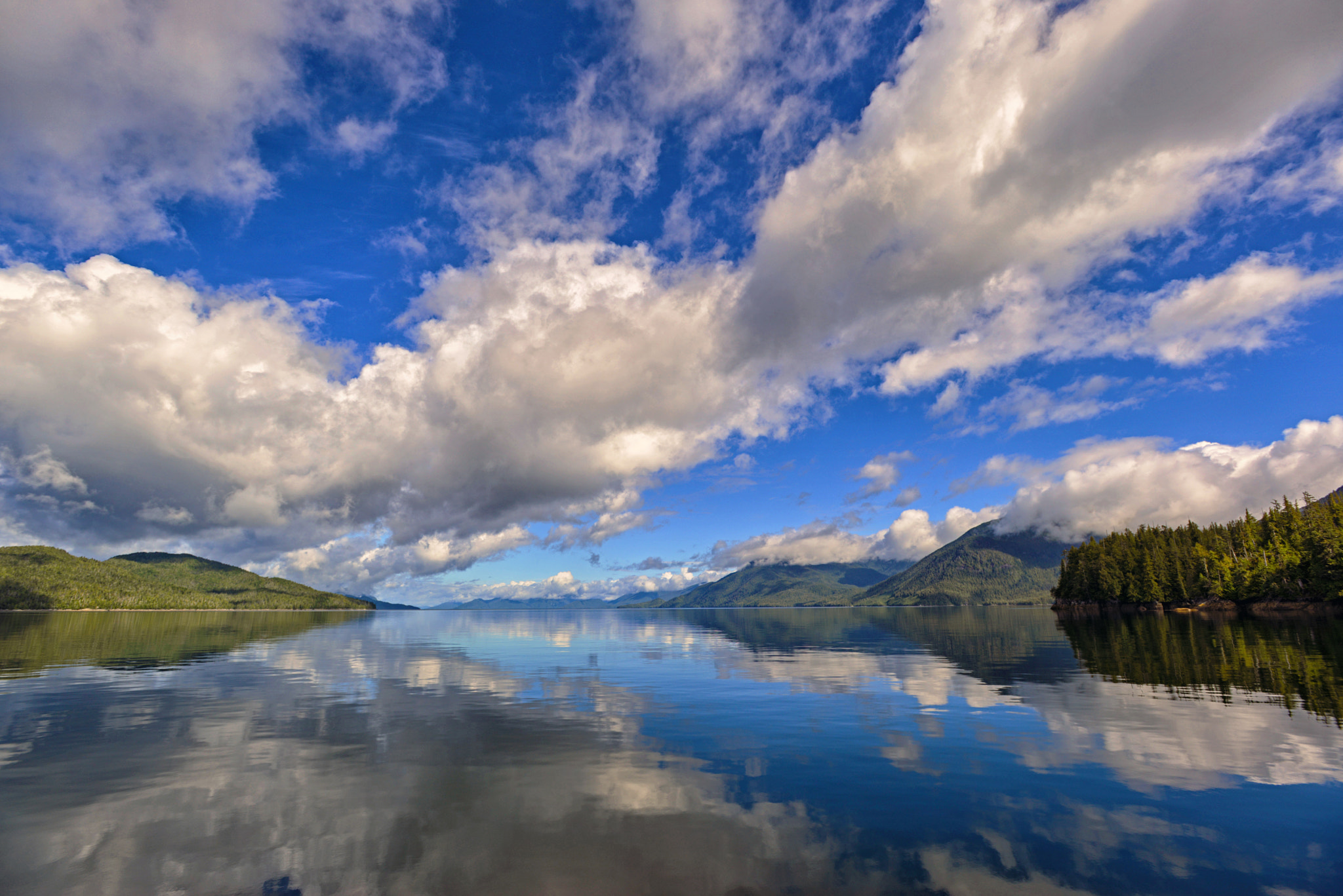 Nikon AF-S Nikkor 17-35mm F2.8D ED-IF sample photo. Coastal reflection, bc, canada photography
