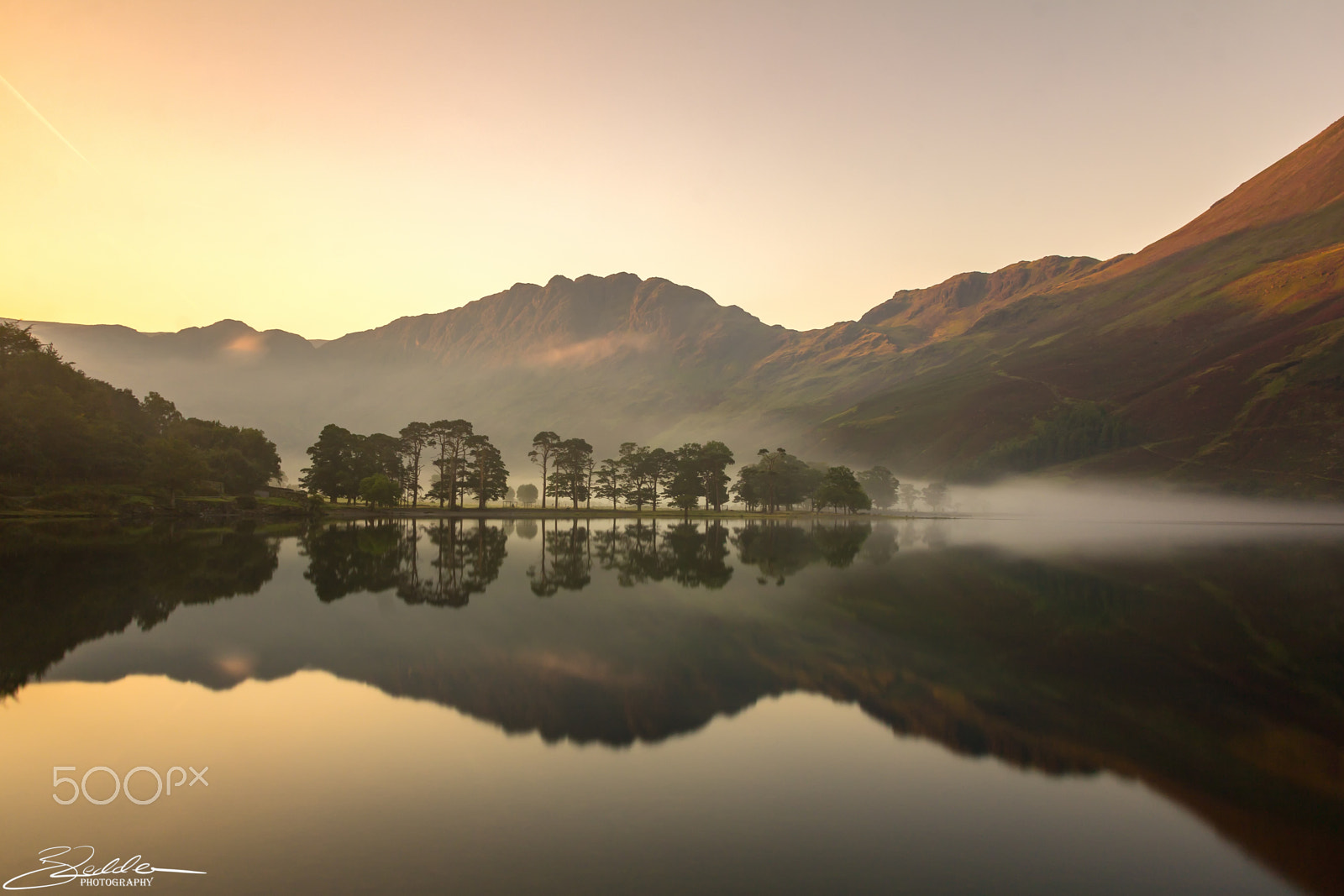 Sigma 18-125mm F3.8-5.6 DC OS HSM sample photo. Misty sunrise at buttermere photography