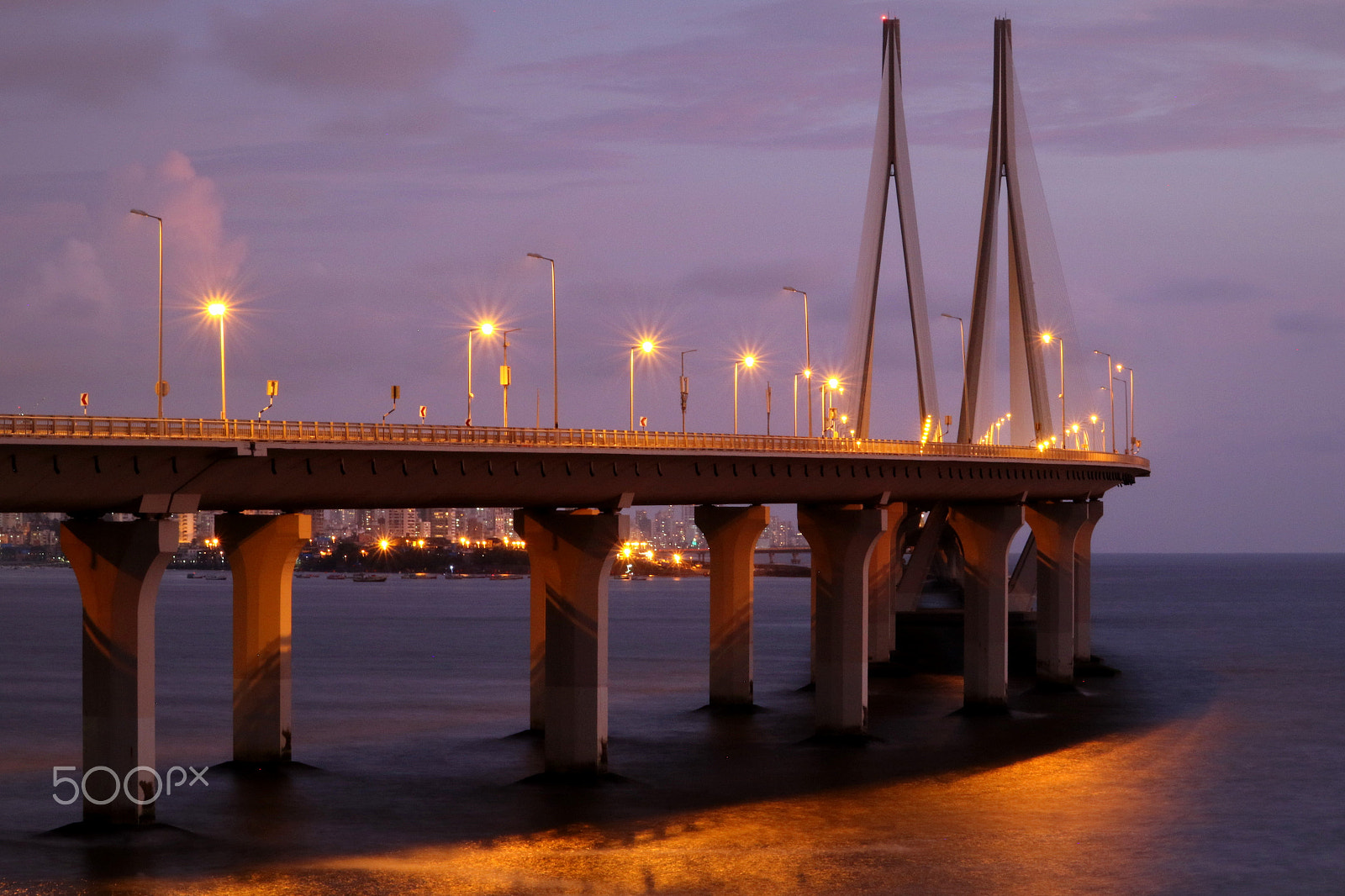 Canon EF-S 55-250mm F4-5.6 IS STM sample photo. Mumbai sea link photography