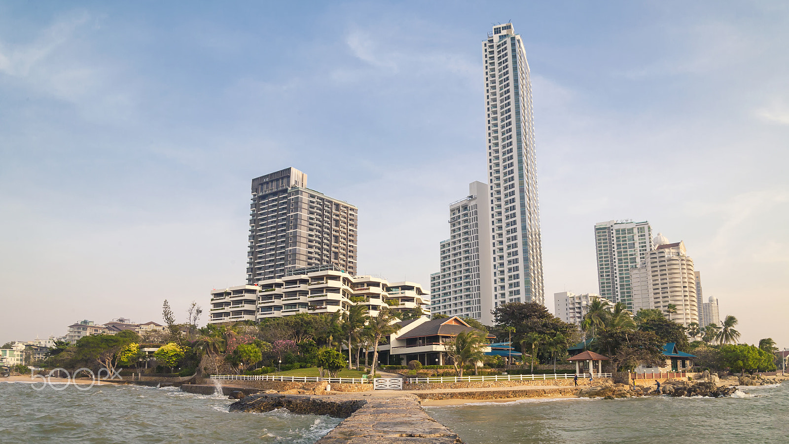 Canon EOS 5D sample photo. Condo on sea photography