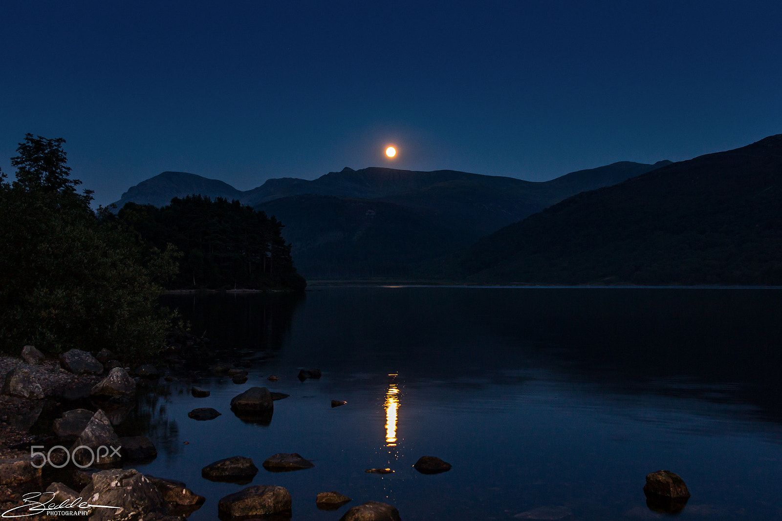 Sigma 18-125mm F3.8-5.6 DC OS HSM sample photo. Ennerdale moonlight photography