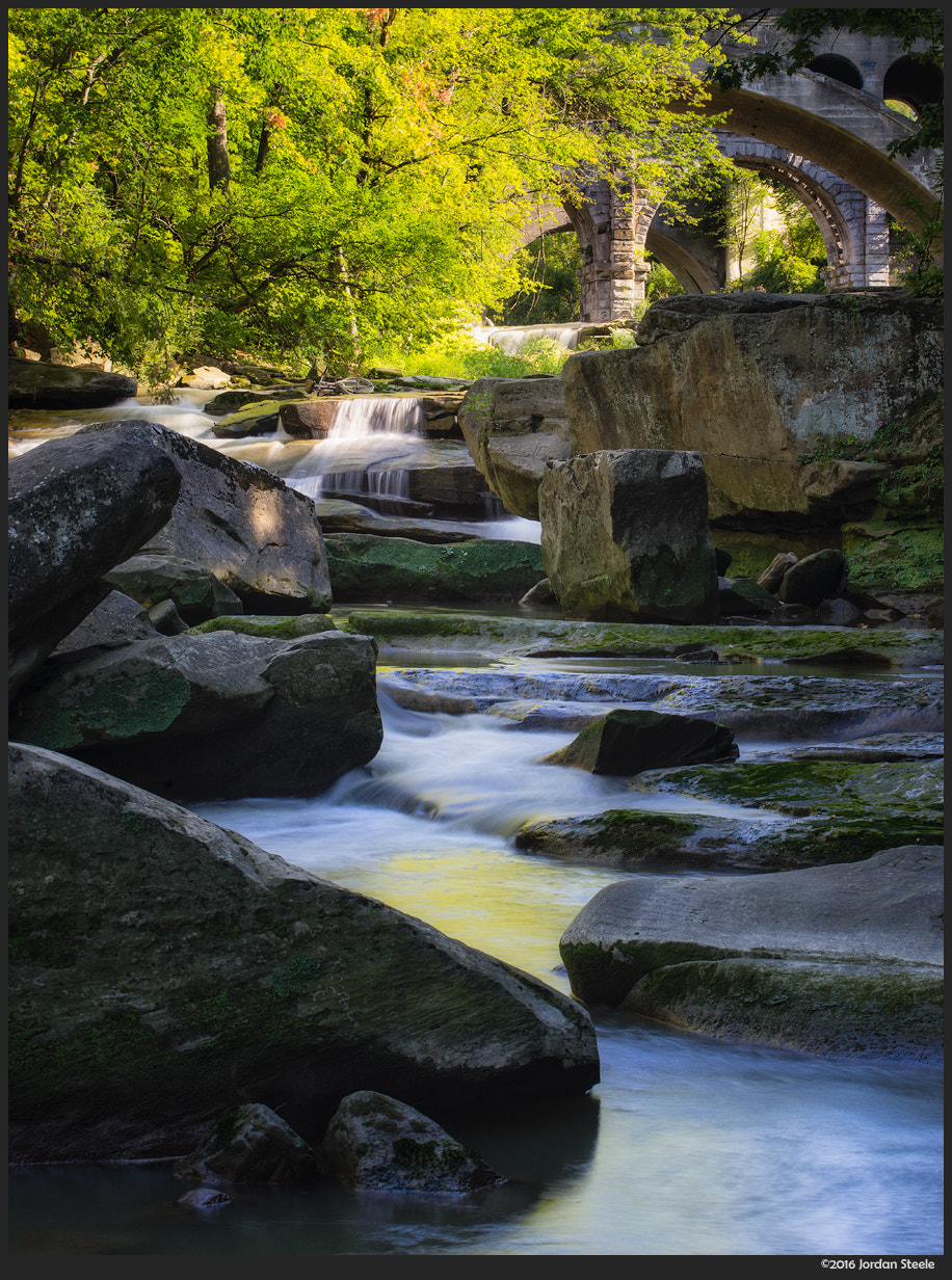 Sony a7 II + Canon EF 70-200mm F4L USM sample photo. Lower berea falls photography