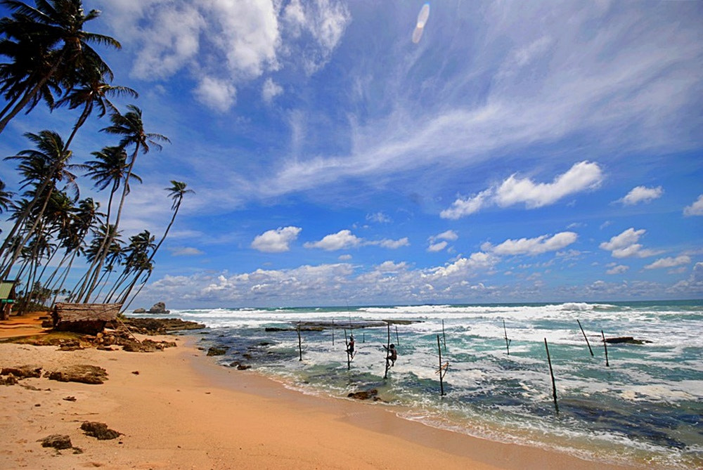 Sigma 10-20mm F4-5.6 EX DC HSM sample photo. Les pêcheurs de sri lanka photography