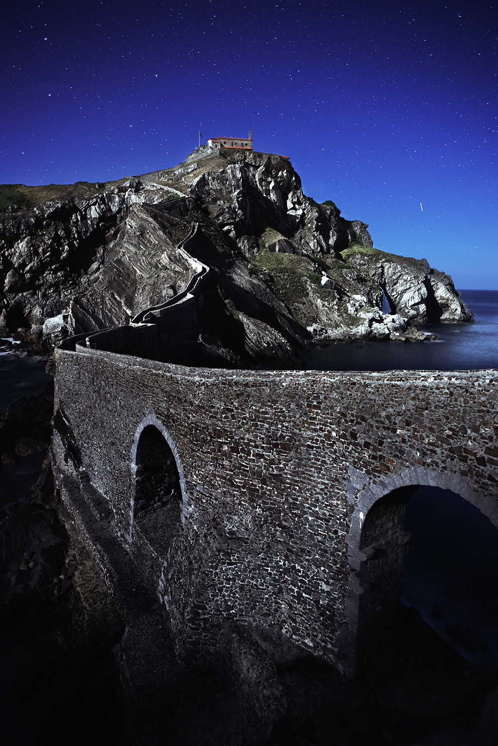 Nikon D610 + Nikon AF Nikkor 24mm F2.8D sample photo. San juan de gaztelugatxe photography