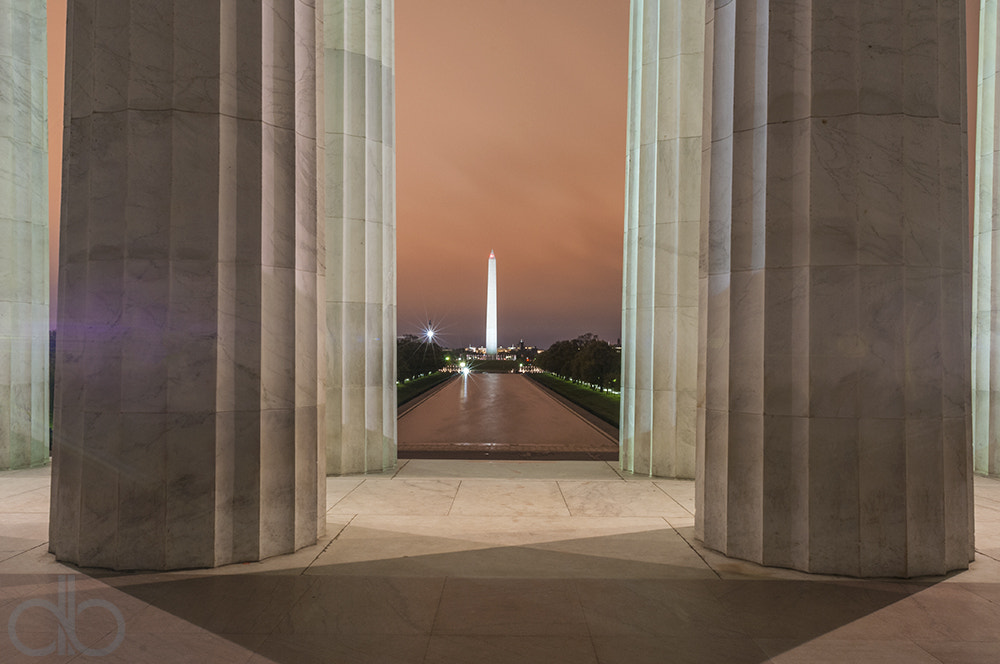 Nikon D300S + Nikon AF Nikkor 20mm F2.8D sample photo. Lincoln's view photography