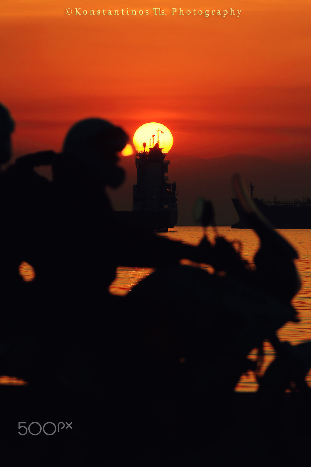 Canon EOS 600D (Rebel EOS T3i / EOS Kiss X5) + Canon EF 70-200mm F4L IS USM sample photo. Sunset riding...(details fixed) photography