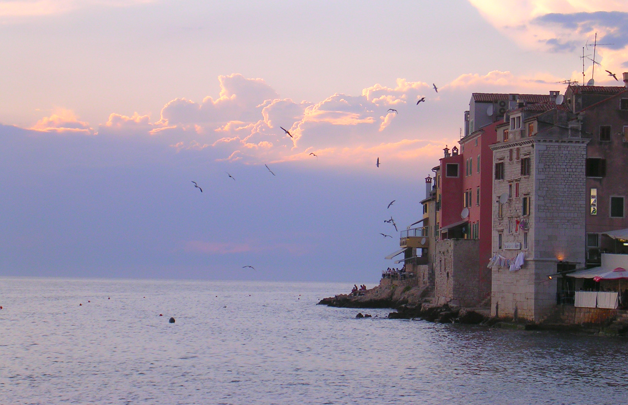 Nikon E3100 sample photo. Rovinj sunset photography