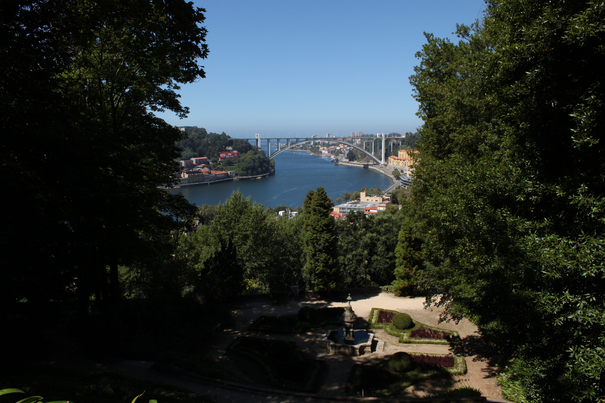 Canon EF-S 18-55mm F3.5-5.6 II sample photo. Douro's garden view photography