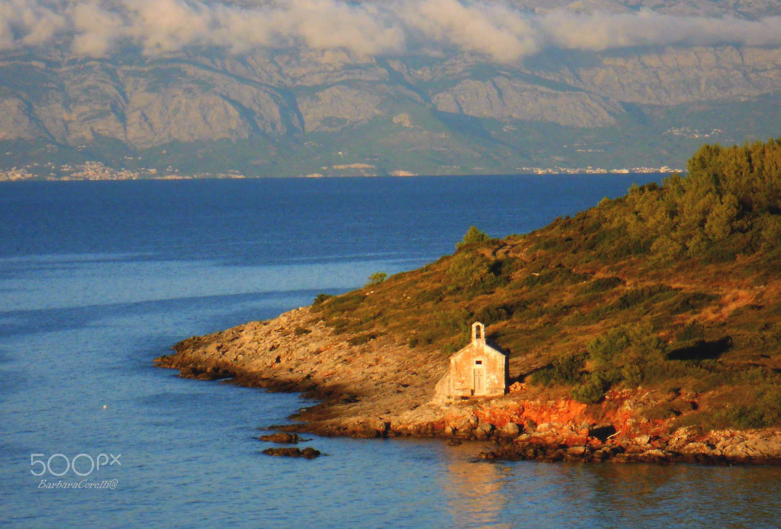 Nikon Coolpix S570 sample photo. A small church on the coast photography