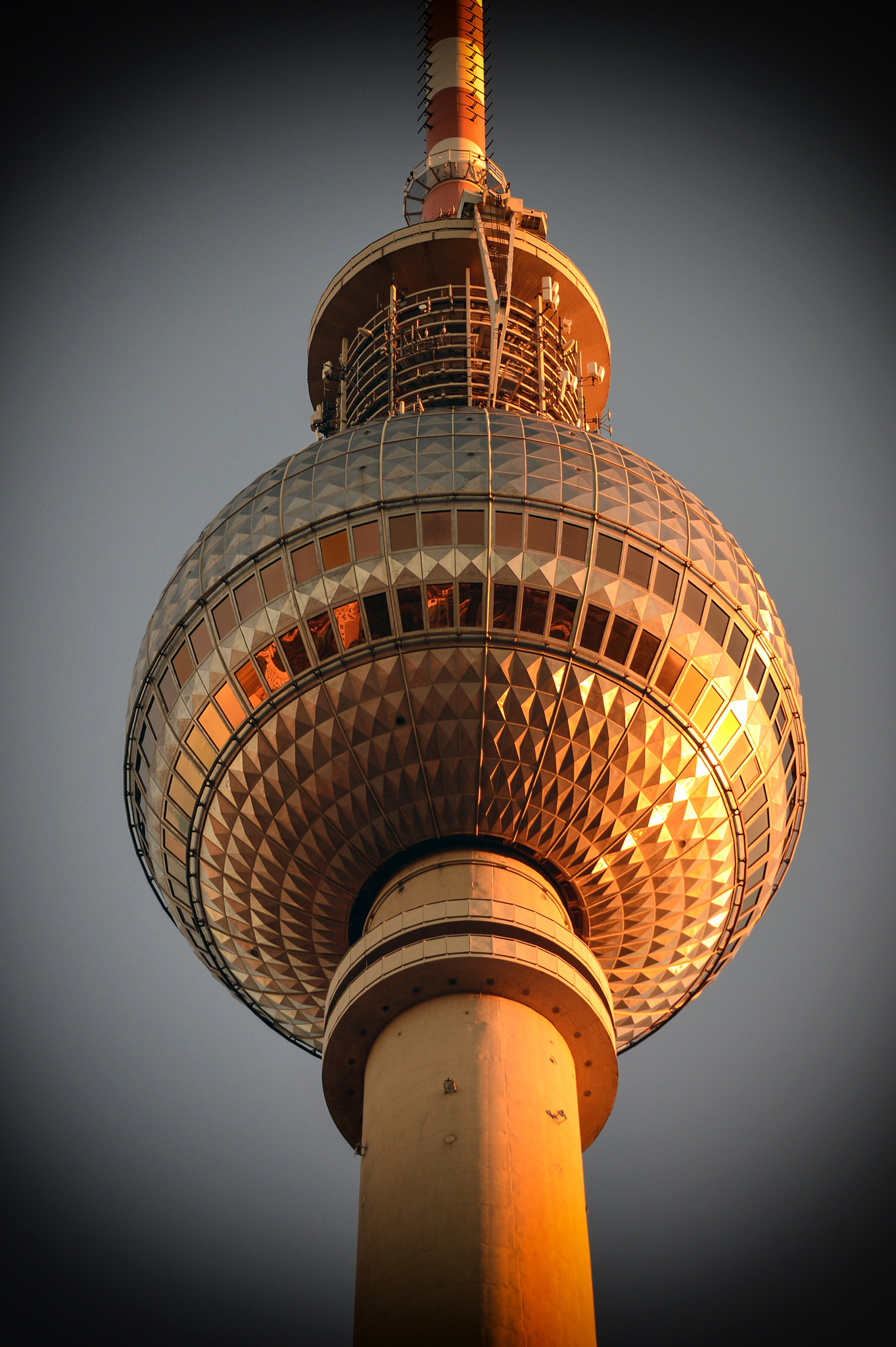 Nikon D4 sample photo. Tv tower in berlin photography