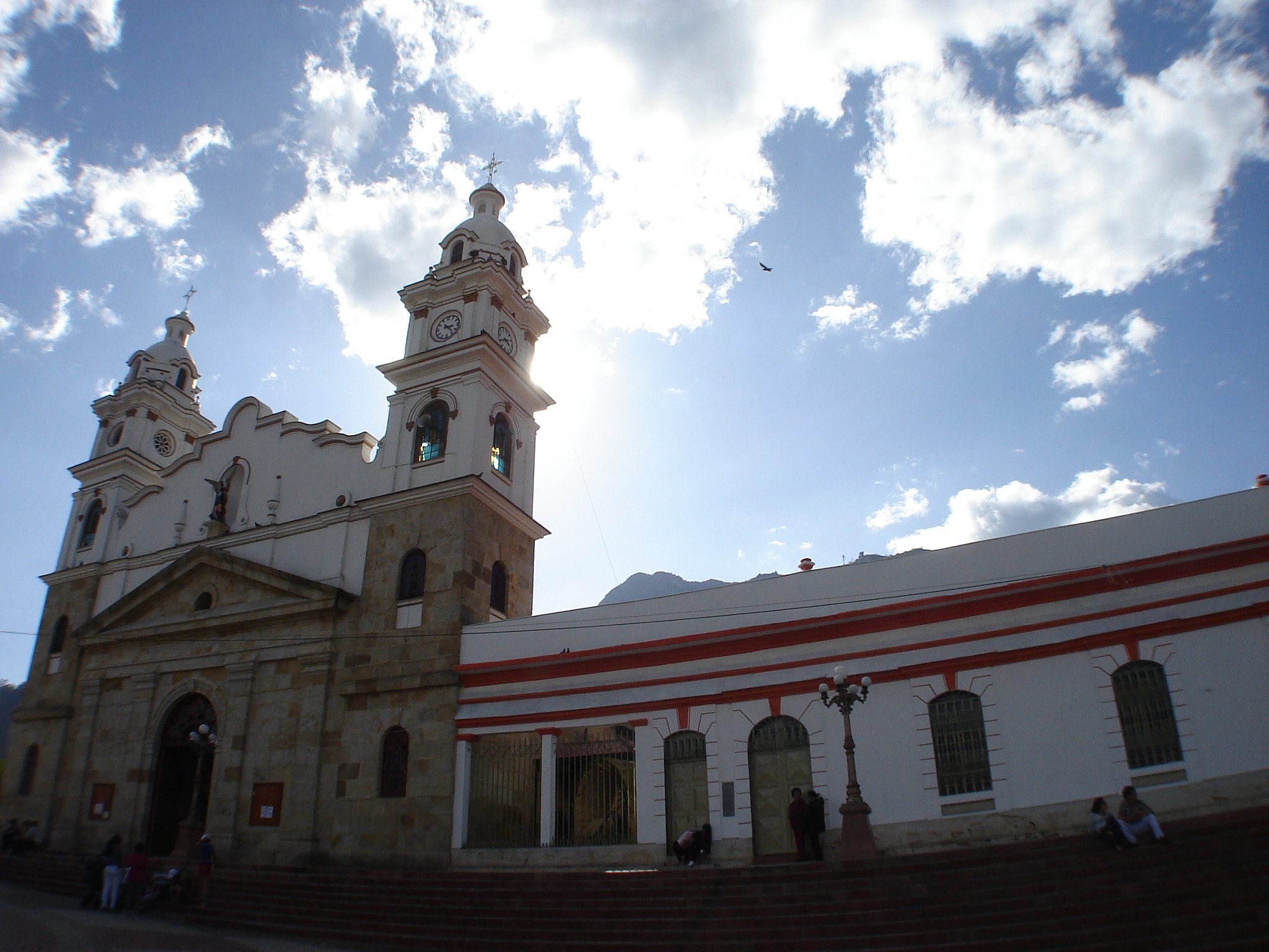 Sony DSC-S90 sample photo. Iglesia choachi photography