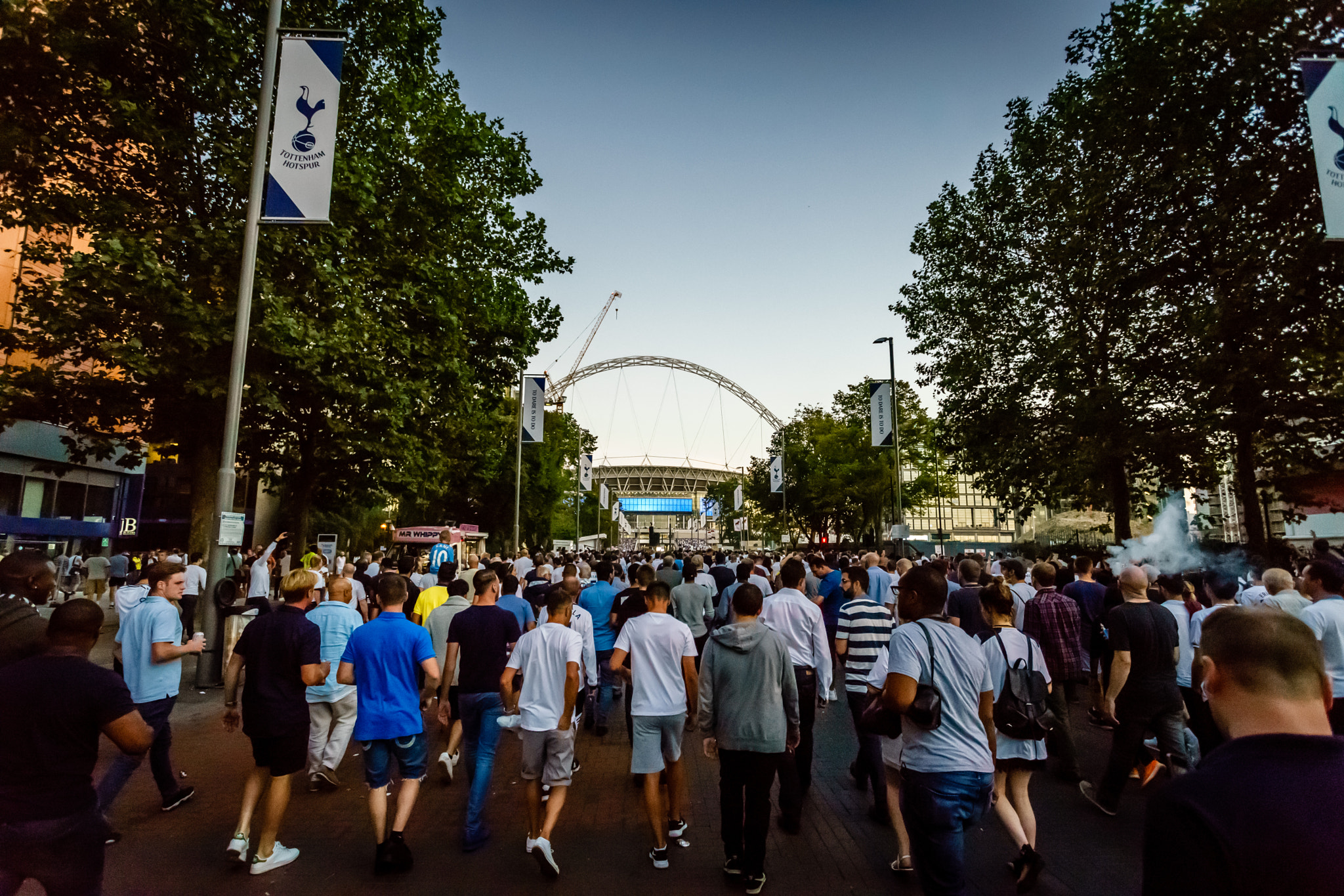 Sony a7 II + Canon EF 17-40mm F4L USM sample photo. To wembley photography