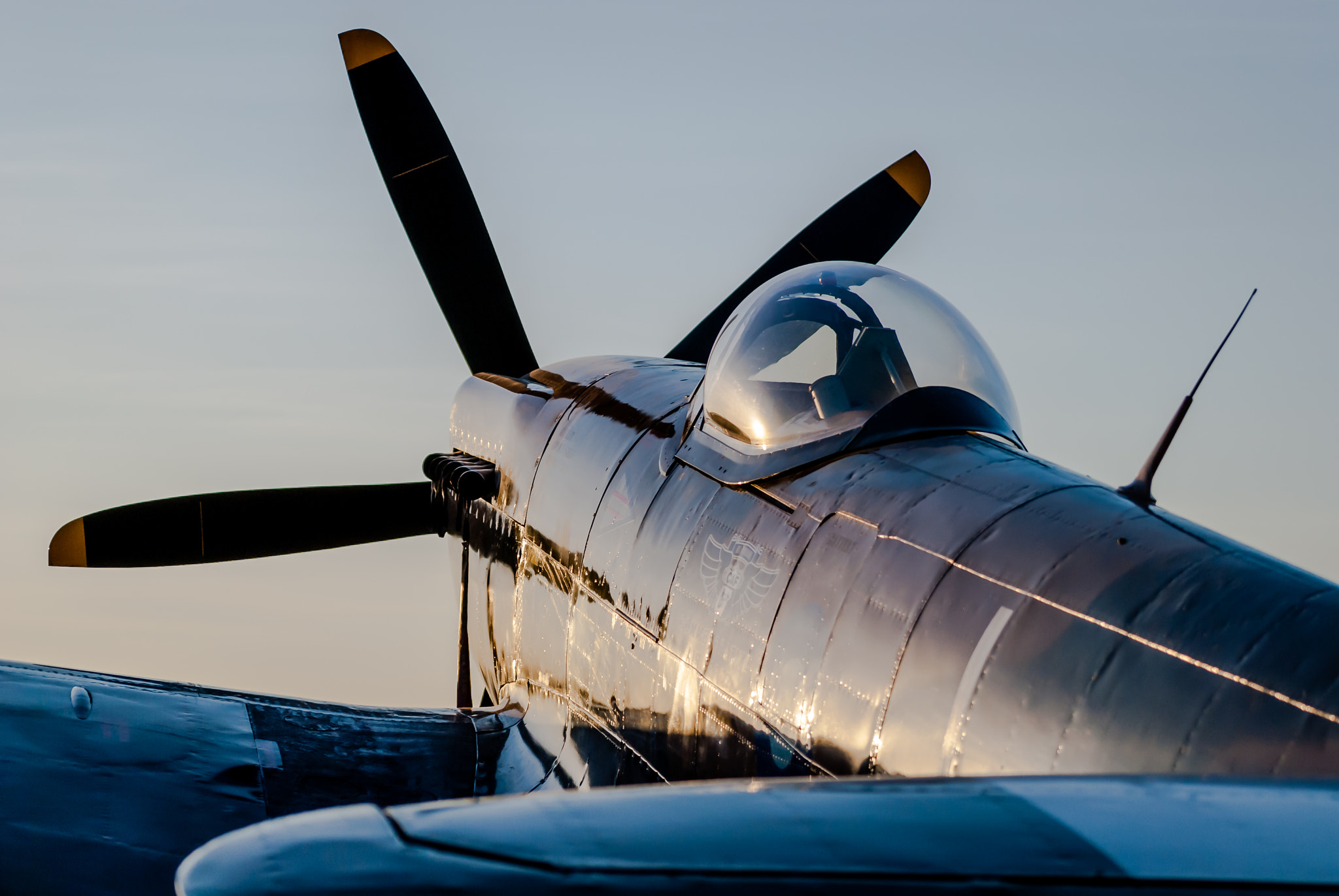 Nikon D40X sample photo. Supermarine spitfire xiv photography