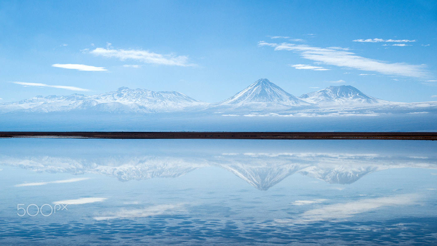 Sony Alpha DSLR-A900 sample photo. Salar y volcanos photography