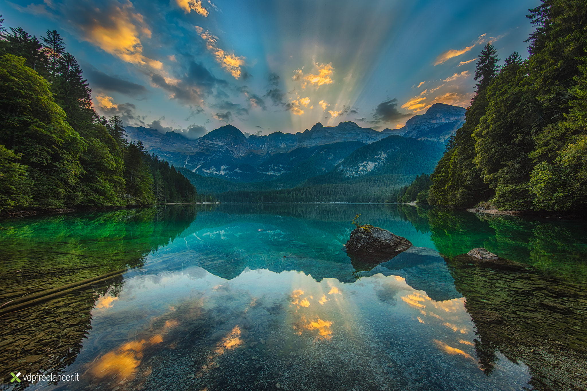 Canon EOS 5DS sample photo. Tovel lake - dolomites photography