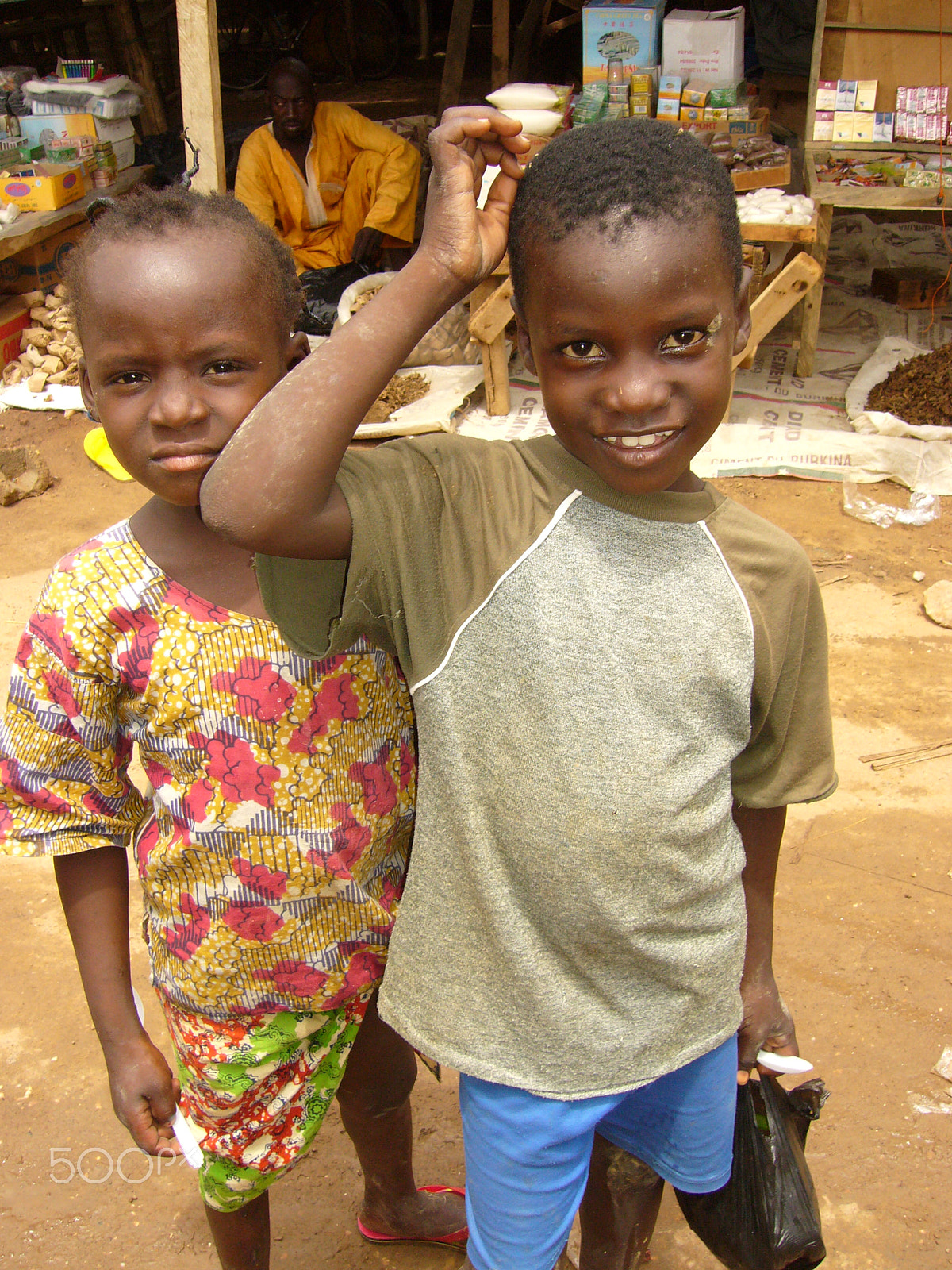 Panasonic DMC-FX3 sample photo. African photography
