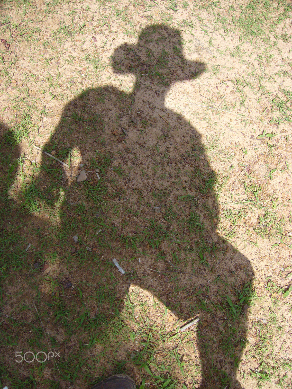 Panasonic DMC-FX3 sample photo. Indiana jones shadow photography