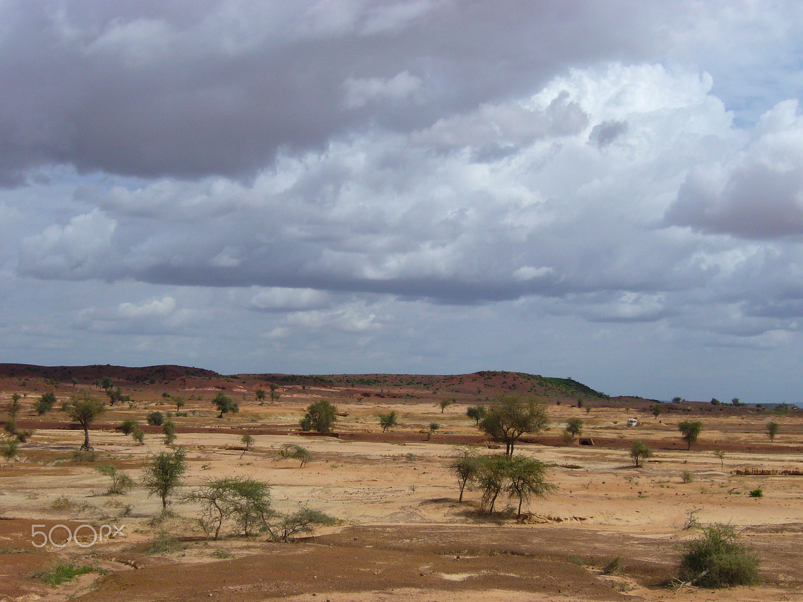 Panasonic DMC-FX3 sample photo. African landscape photography