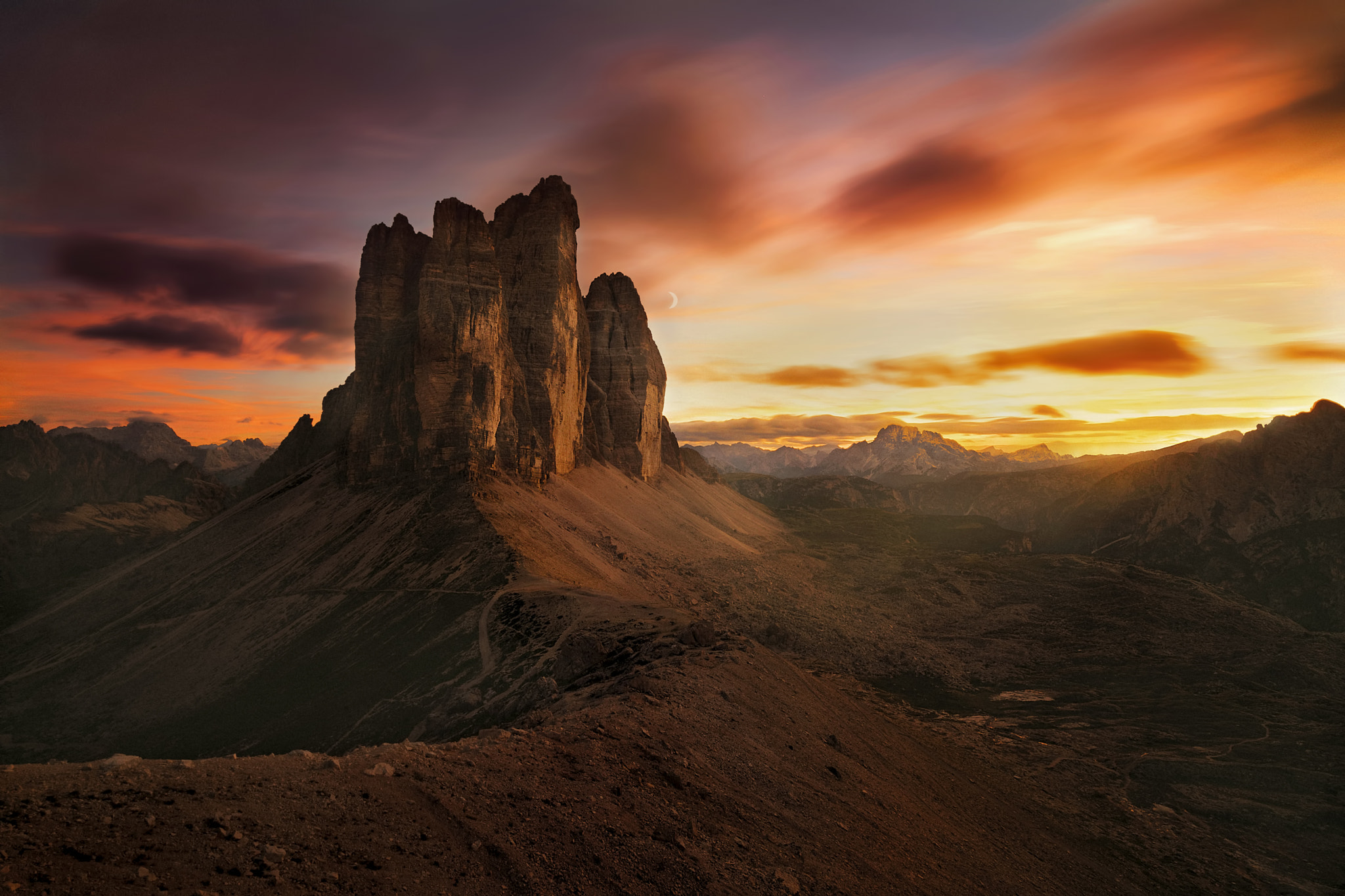 Canon EOS 5DS R sample photo. 3 towers - exposure correction photography