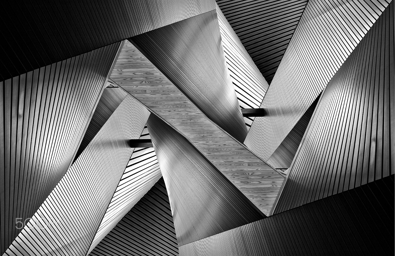 Canon TS-E 17mm F4L Tilt-Shift sample photo. Metal origami photography