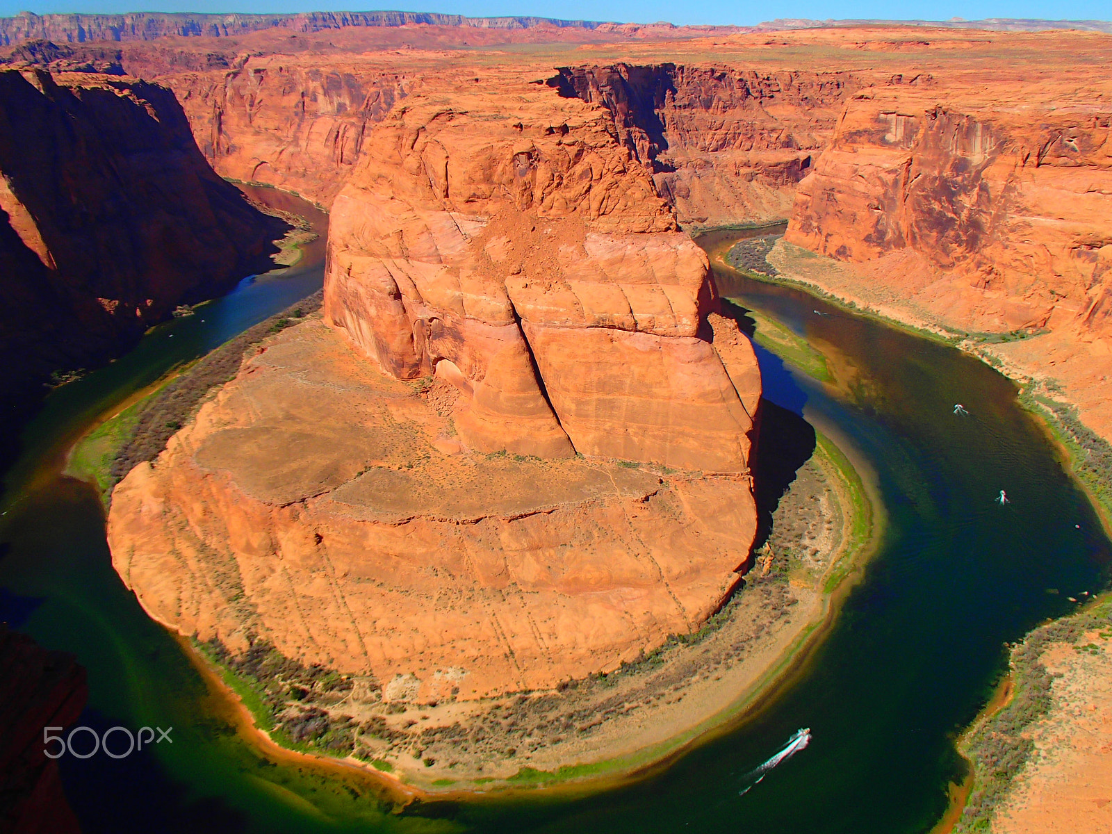 Olympus TG-820 sample photo. Horse shoe bend photography