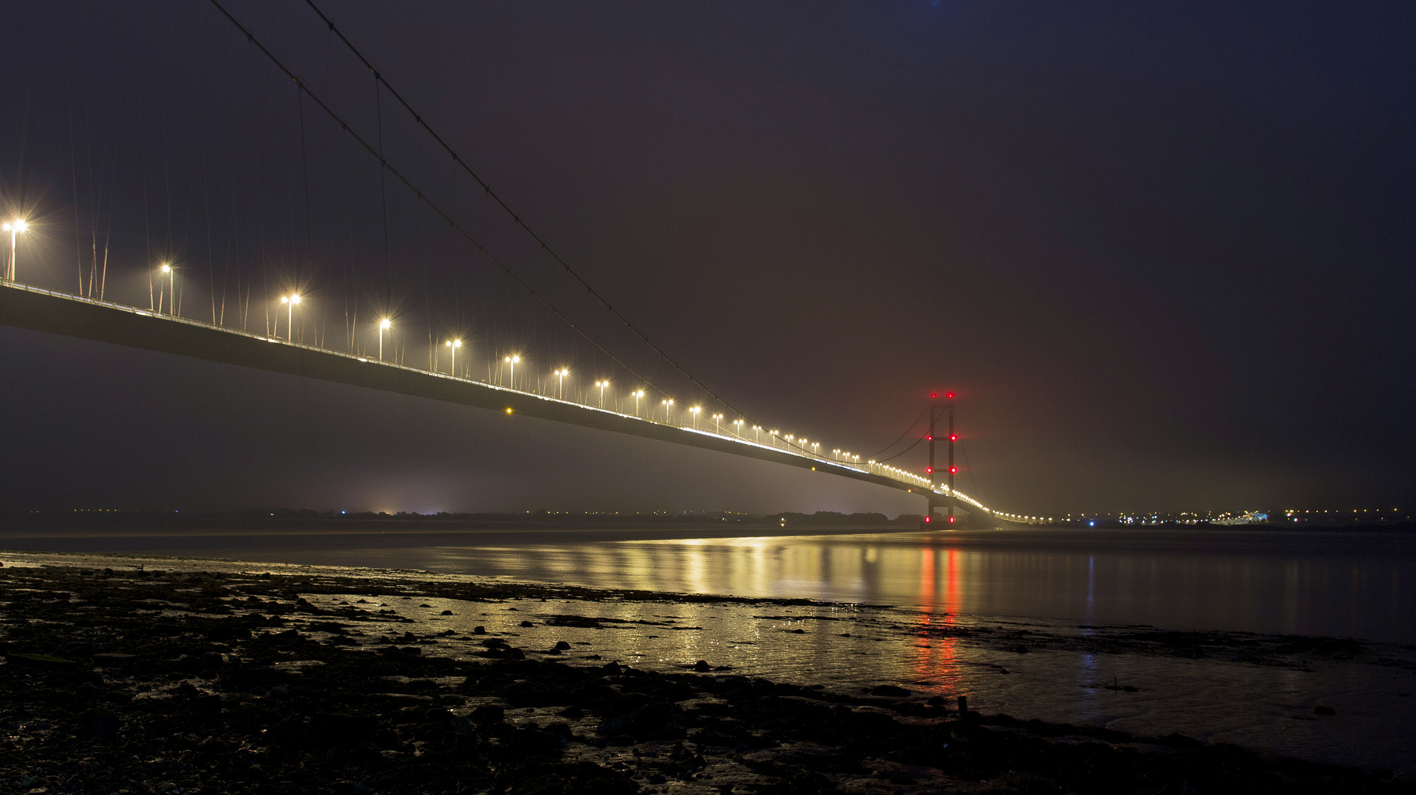 Canon EF-S 17-55mm F2.8 IS USM sample photo. Humber bridge photography
